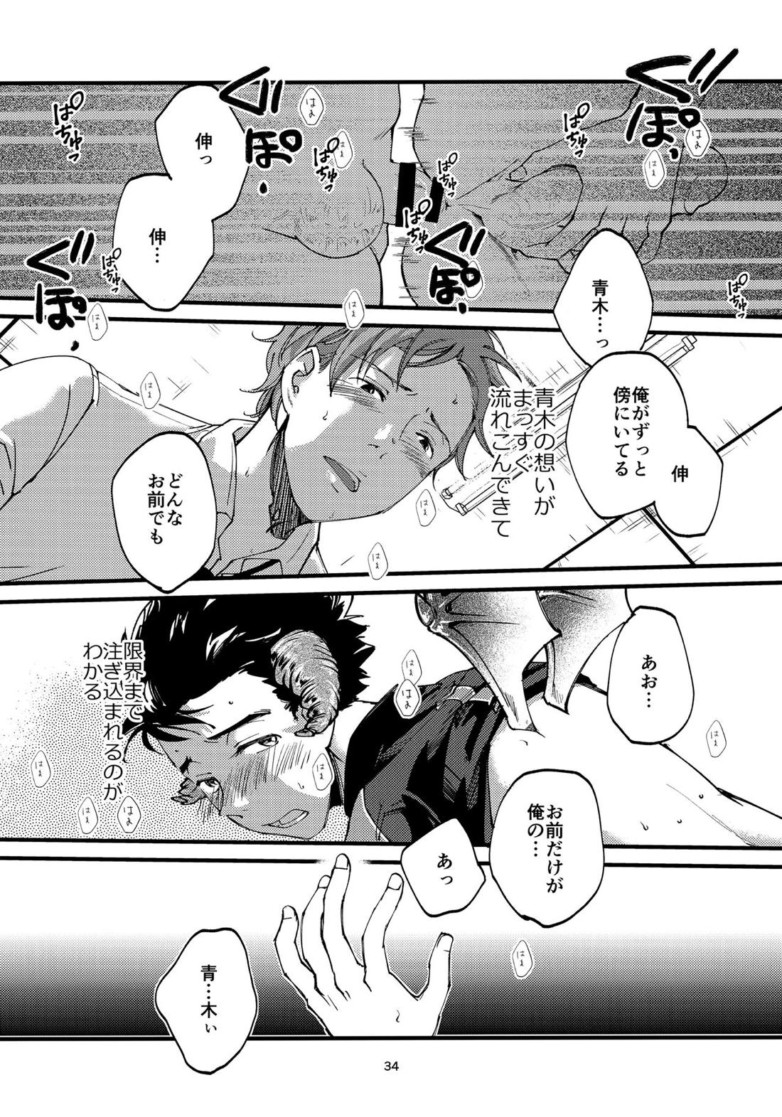 俺の伸が淫魔やなんて聞いてえん【2.43 清陰高校男子バレー部/青木×小田】 page 33