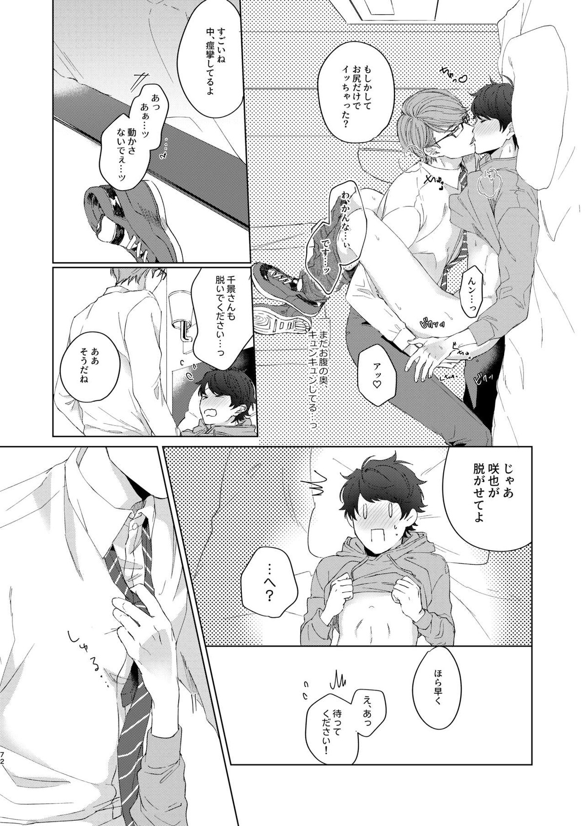 今夜がきっと正念場【A3!/千咲】 page 71