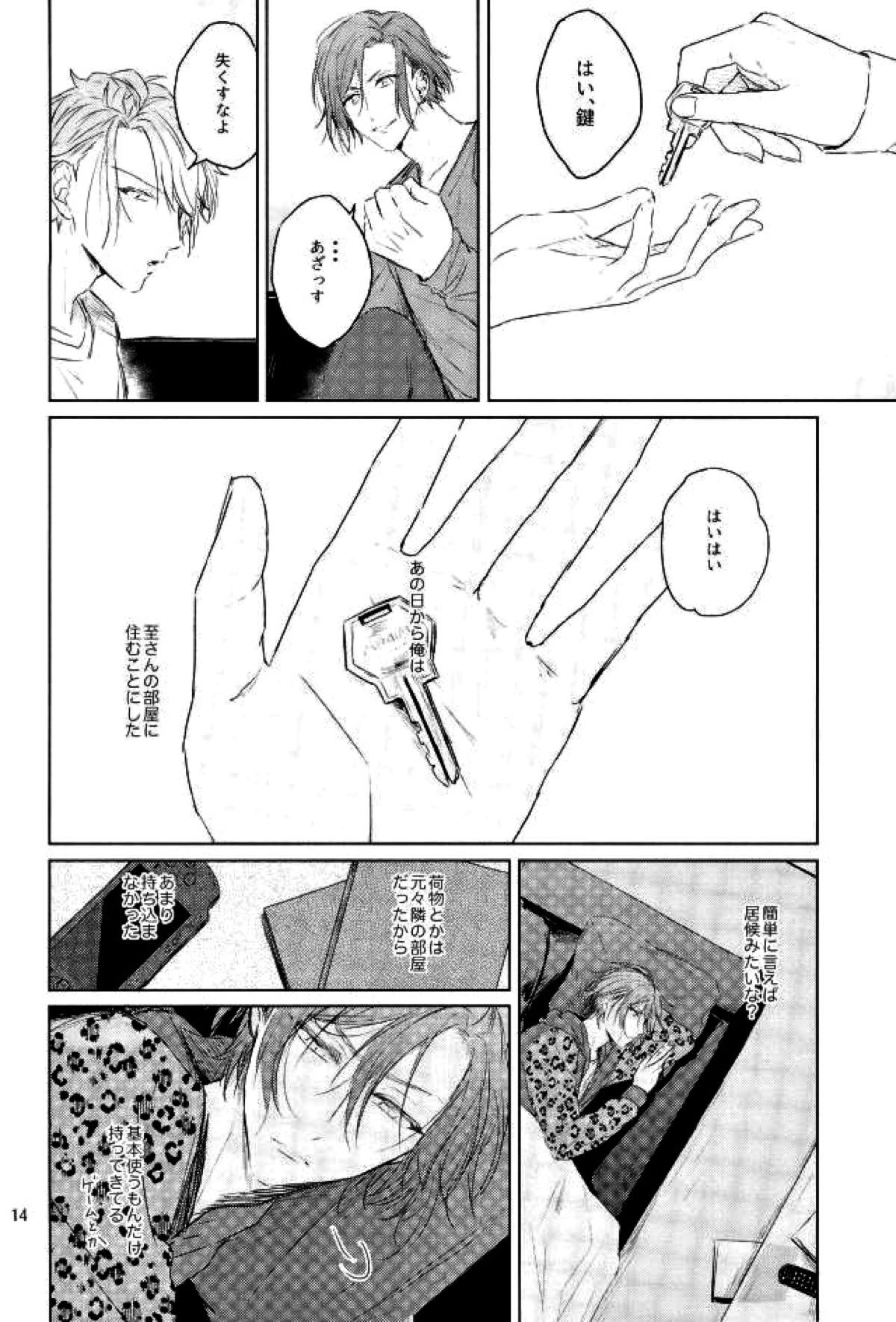 傷跡にさよならを【A3!/万至】 page 13