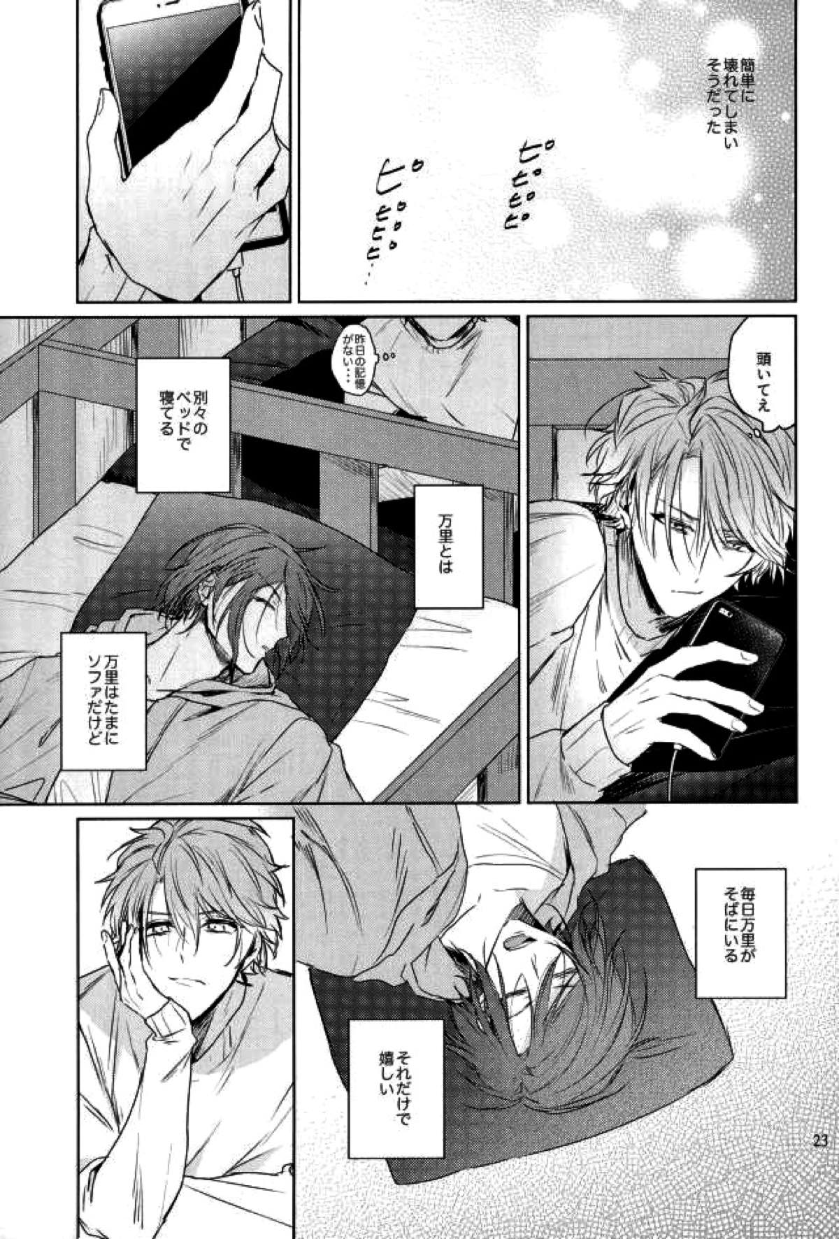 傷跡にさよならを【A3!/万至】 page 22
