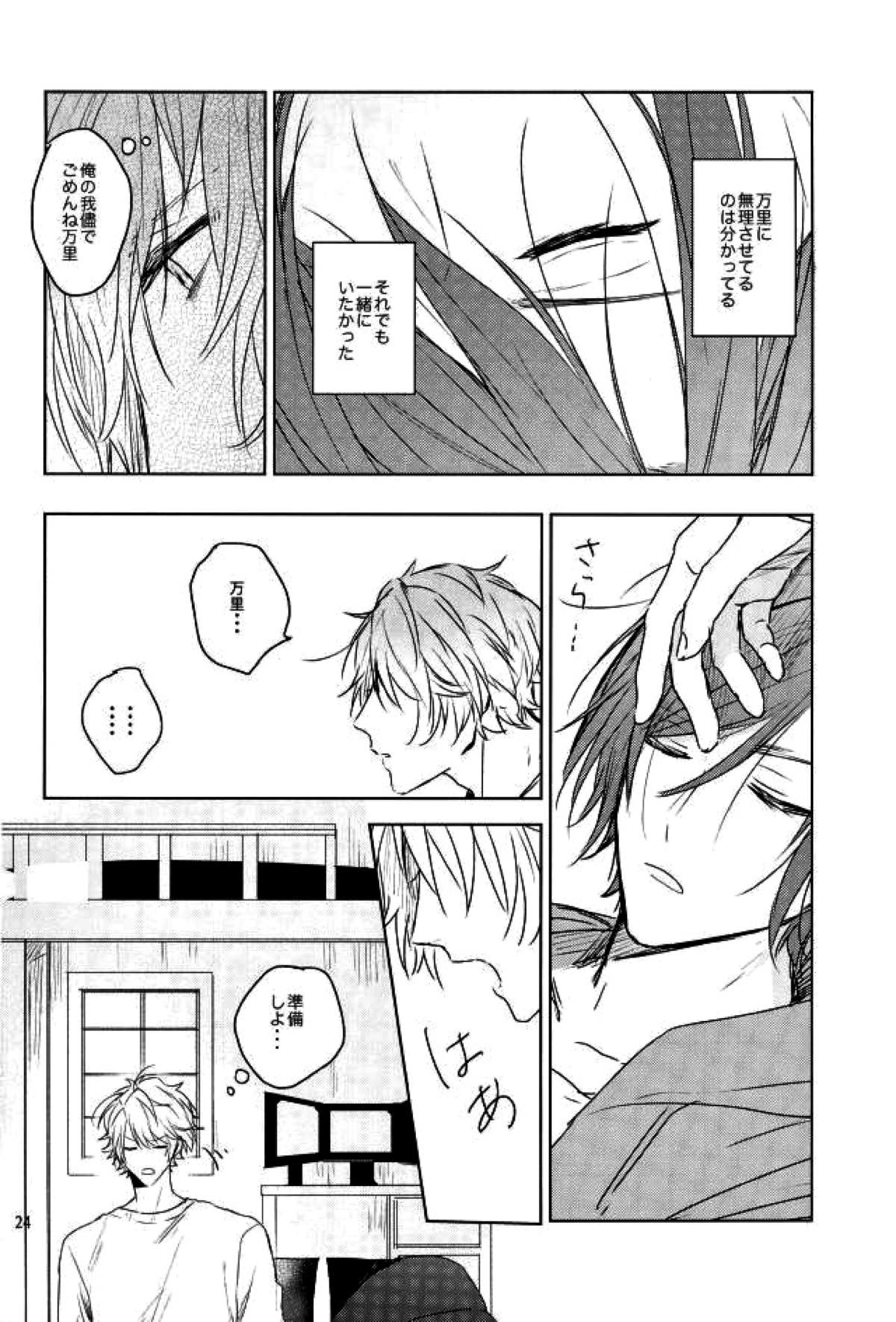傷跡にさよならを【A3!/万至】 page 23