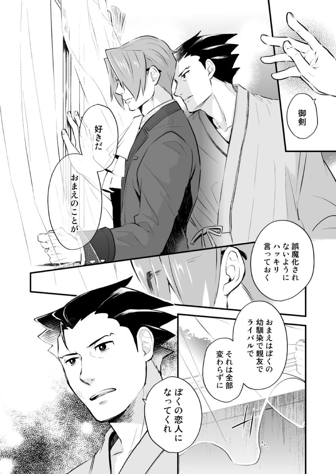 恋の黙秘権行使中【逆転裁判/ナルミツ】 page 29