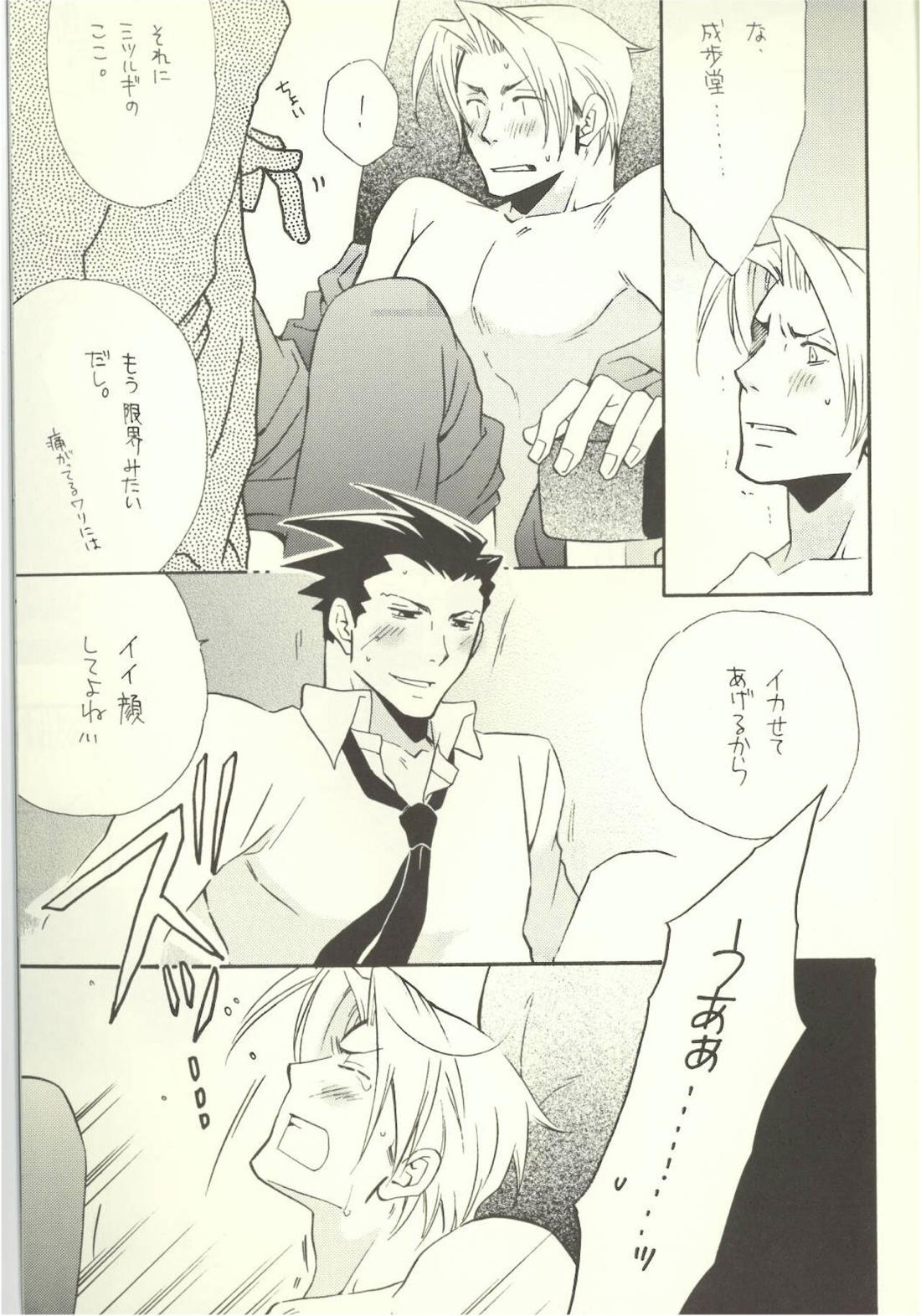 ‐LAVEN-【逆転裁判/ナルミツ】 page 17