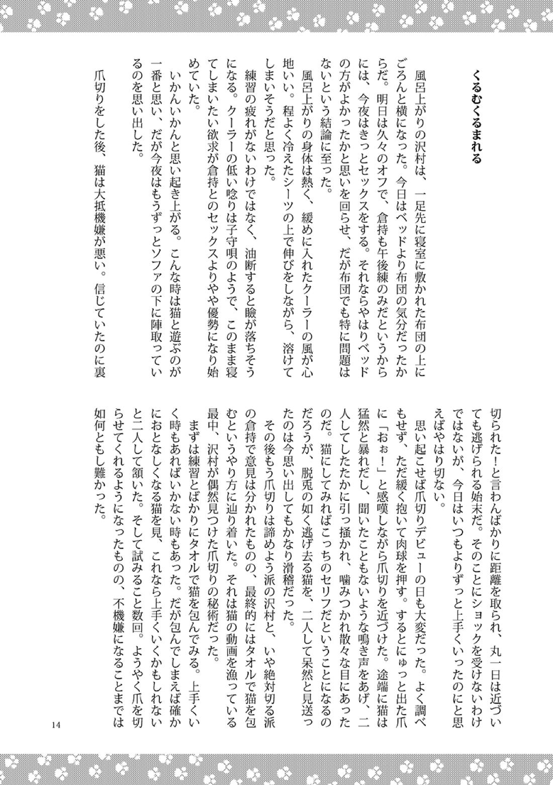 ねことくらす【ダイヤのA/倉沢】 page 14