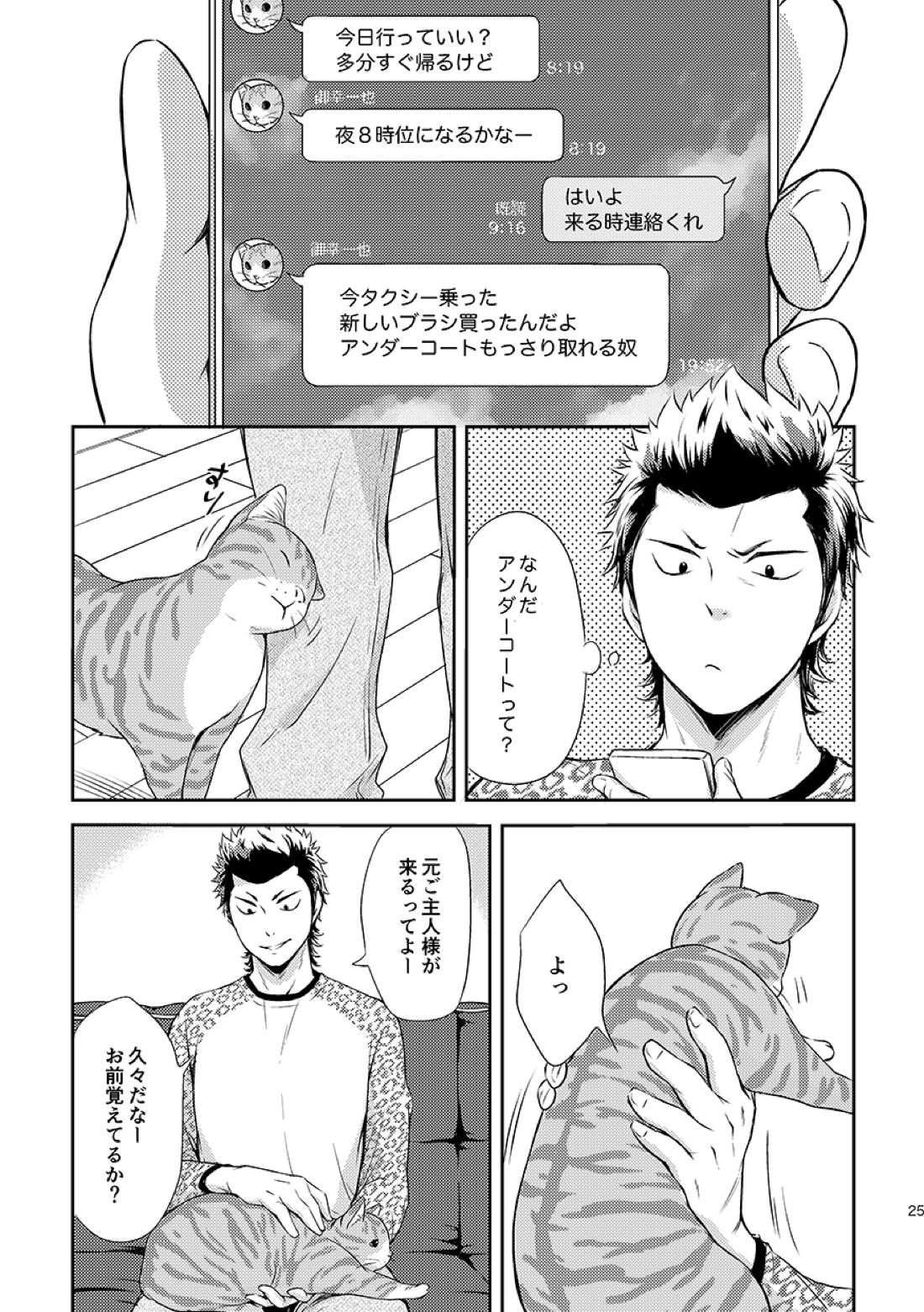 ねことくらす【ダイヤのA/倉沢】 page 25