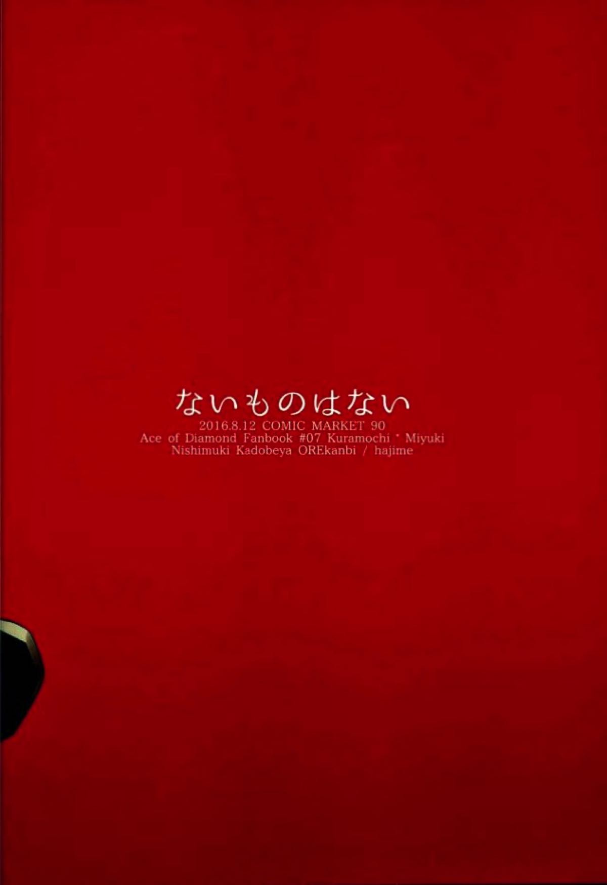 ないものはない【ダイヤのA/倉御】 page 16