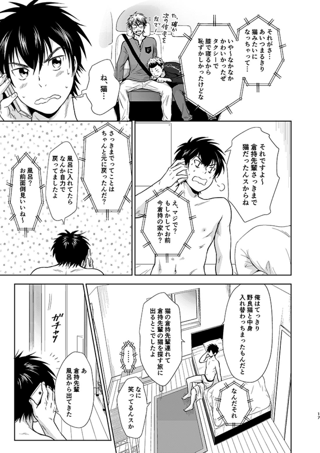にゃんぱに【ダイヤのA/倉沢】 page 18