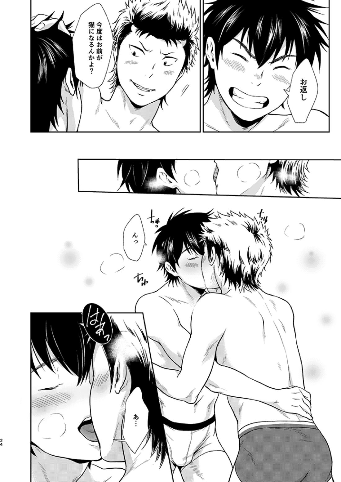 にゃんぱに【ダイヤのA/倉沢】 page 25