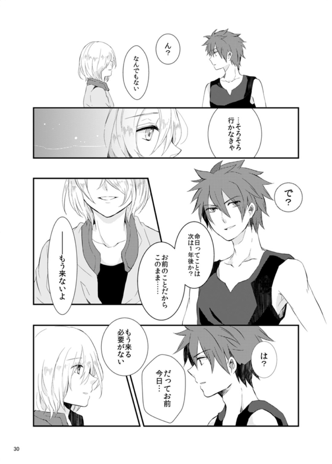 say goodbye【アクエリオンEVOL/カグラ×ジン】 page 30