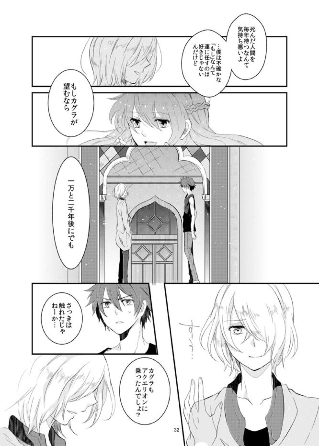 say goodbye【アクエリオンEVOL/カグラ×ジン】 page 32
