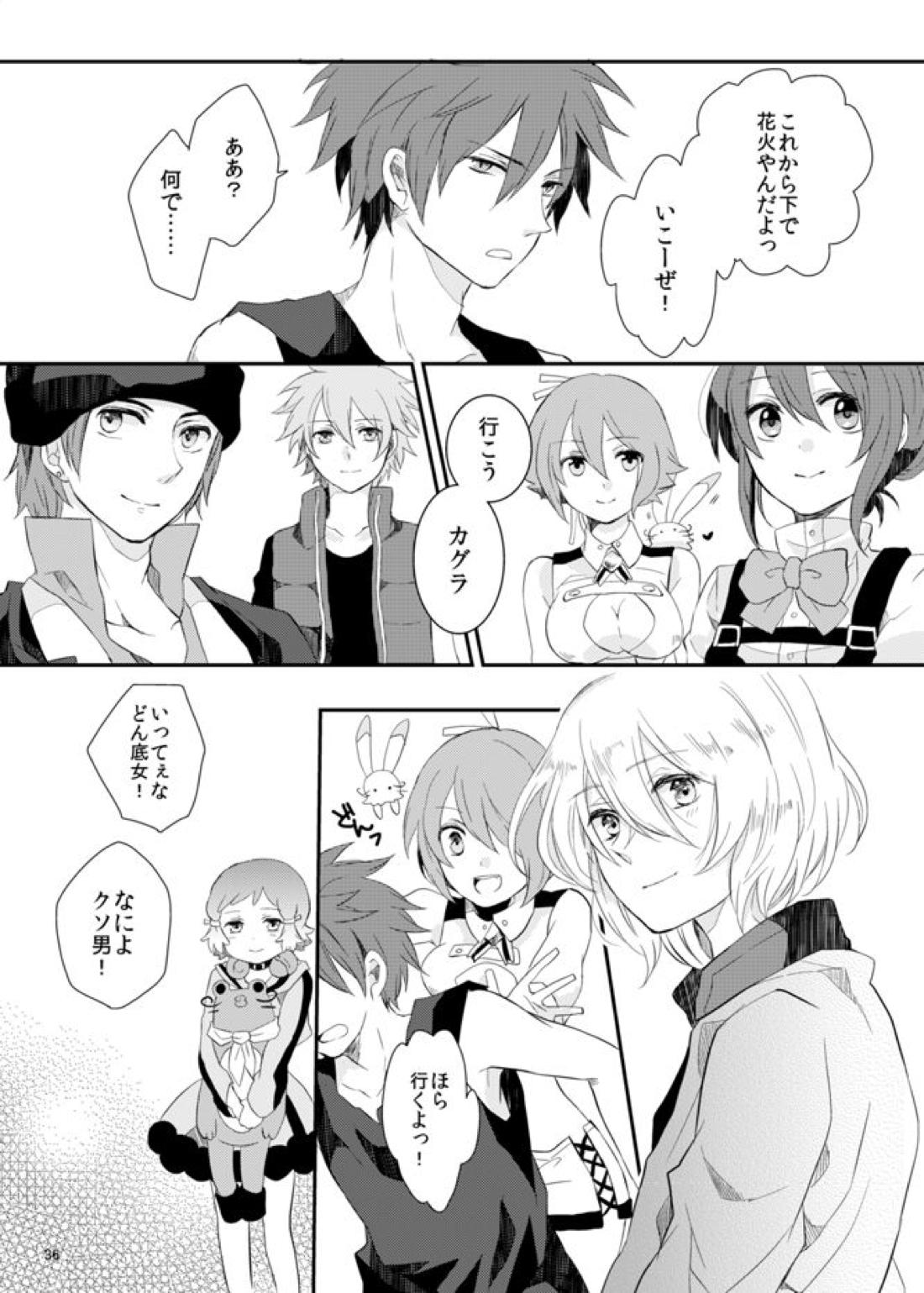 say goodbye【アクエリオンEVOL/カグラ×ジン】 page 36
