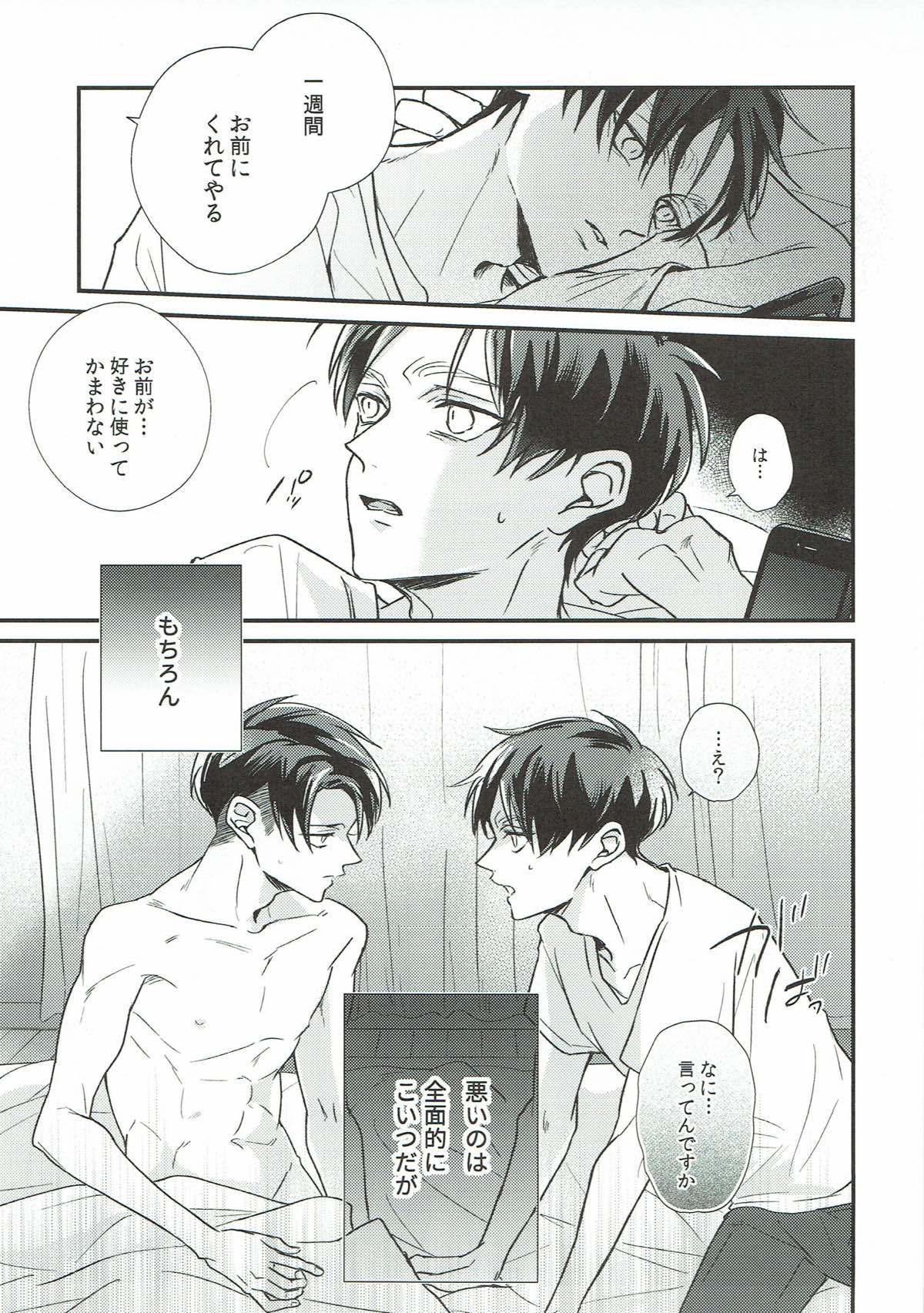７日目の犯行 Part1【進撃の巨人/エレリ】 page 14
