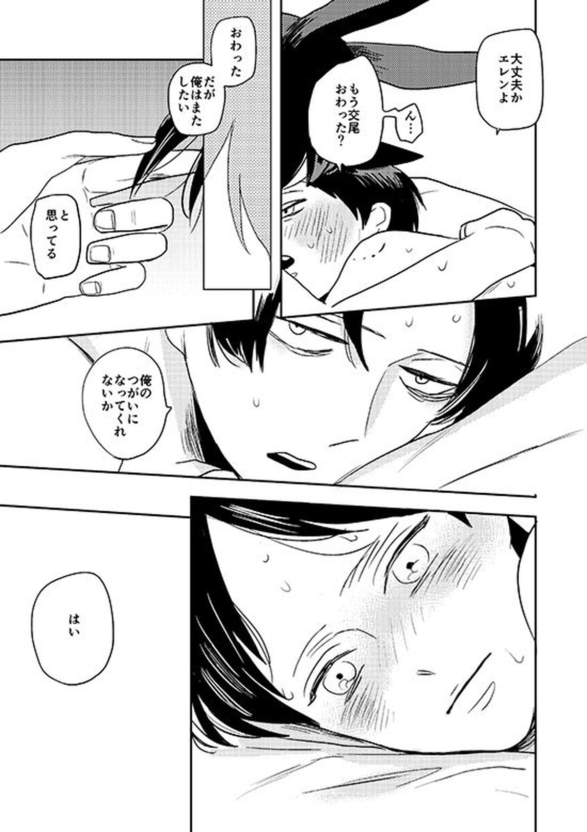 俺の狼【進撃の巨人/リヴァエレ】 page 26