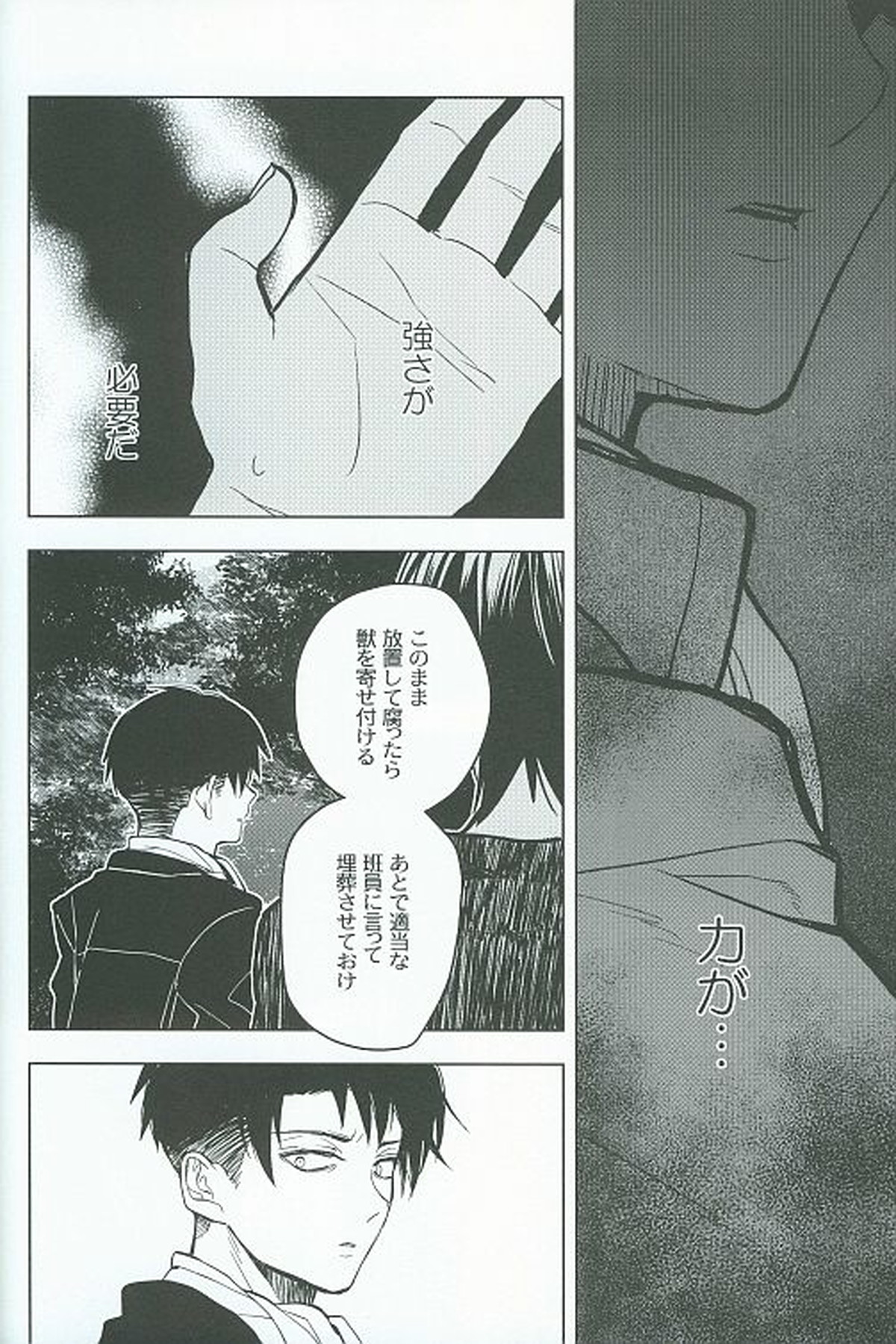 虎よ、虎よ【進撃の巨人/リヴァエレ】 page 11