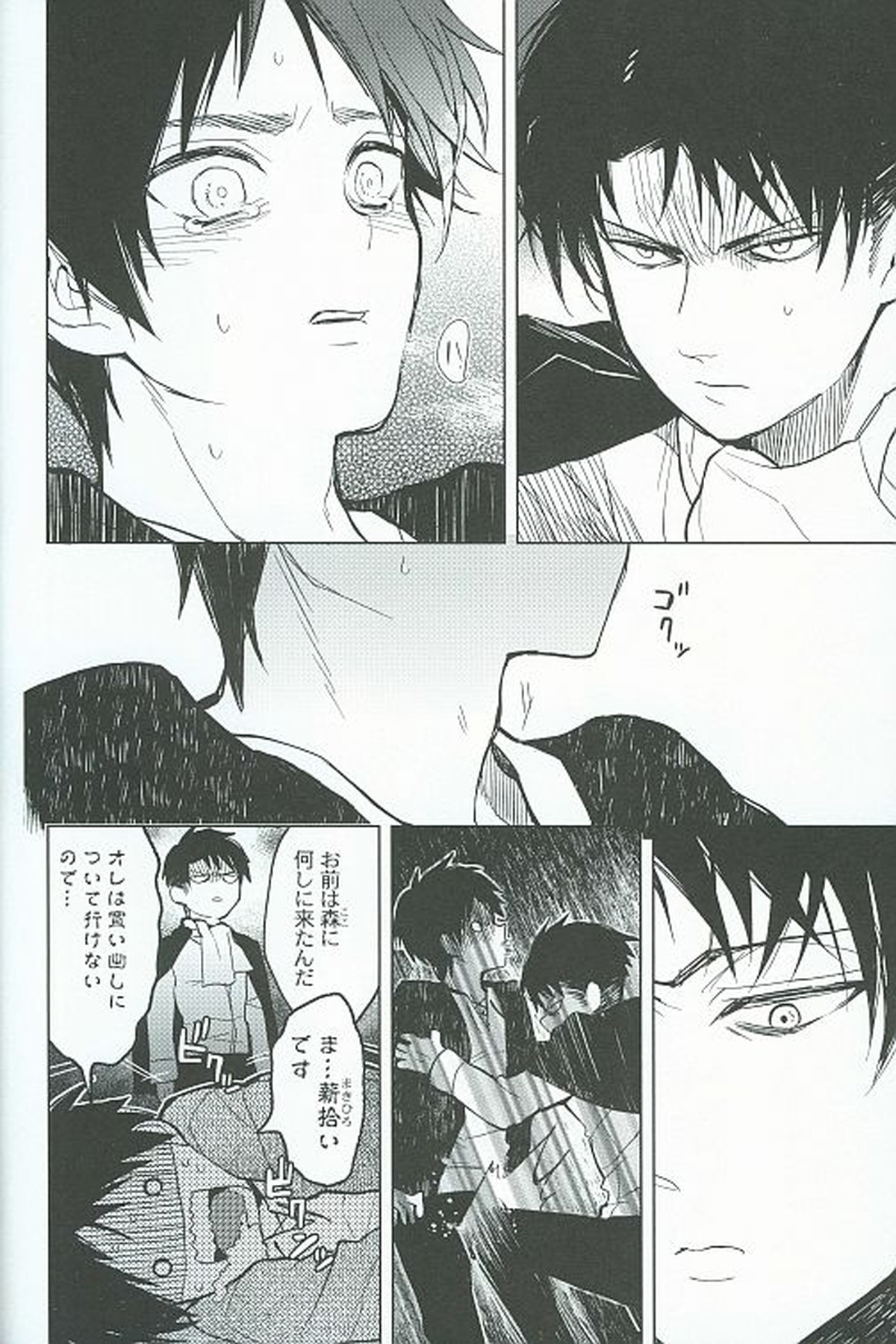 虎よ、虎よ【進撃の巨人/リヴァエレ】 page 13