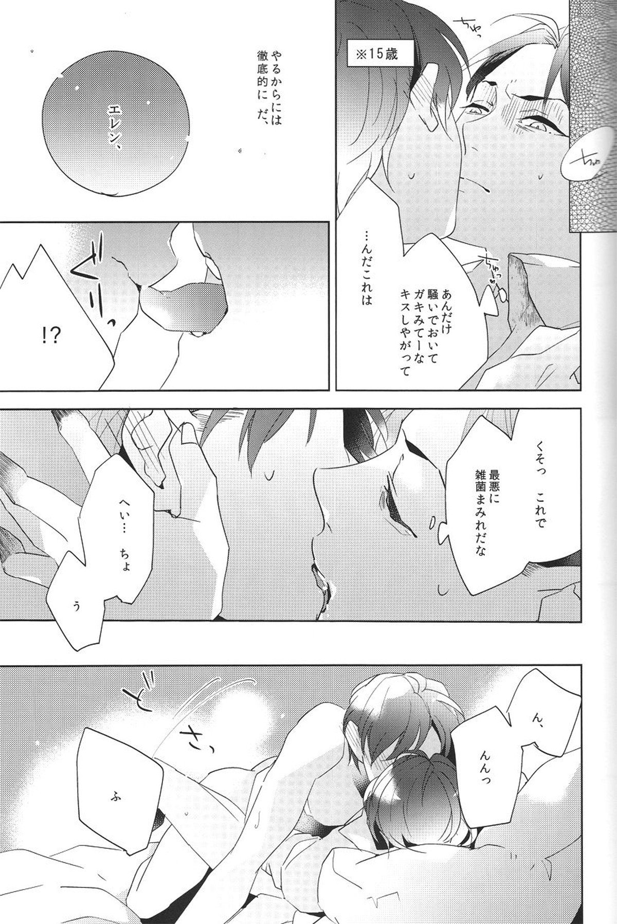 I WANNA KISS YOU!【進撃の巨人/エレリ】 page 13