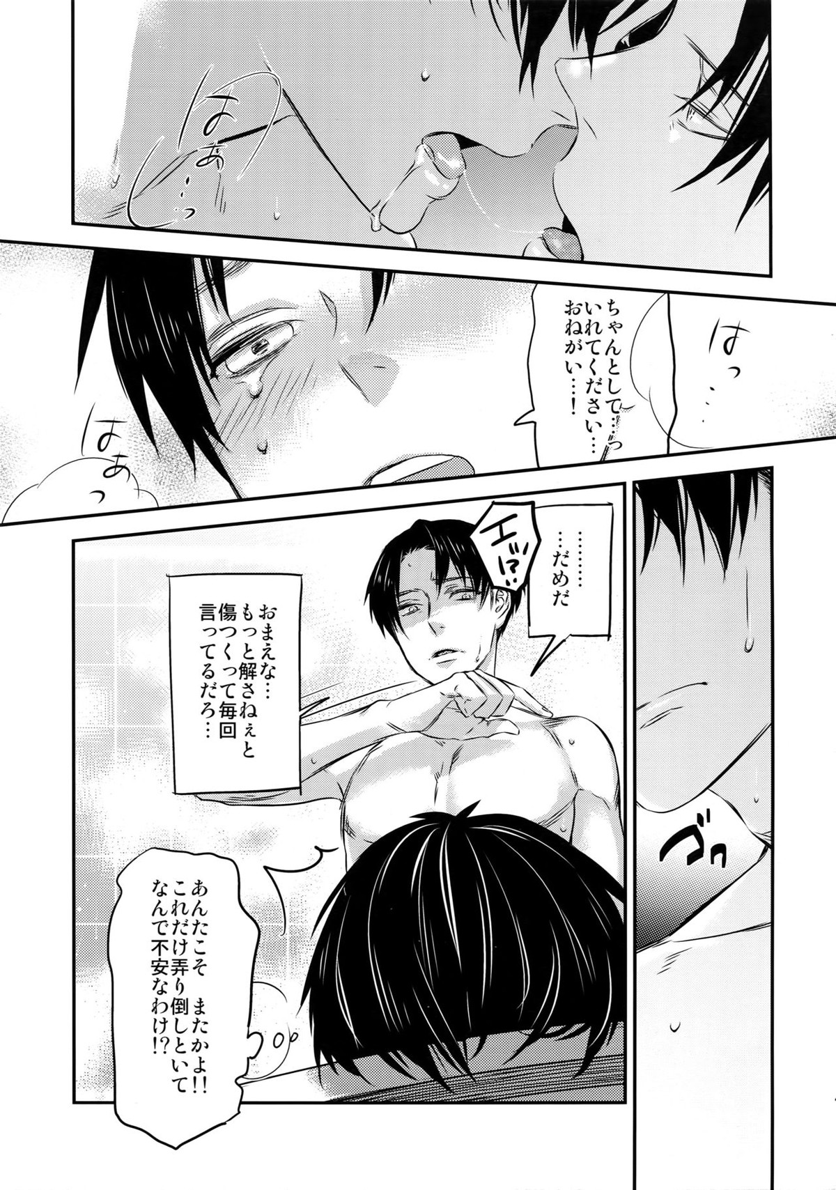 L×EZCS【進撃の巨人/リヴァエレ】 page 39