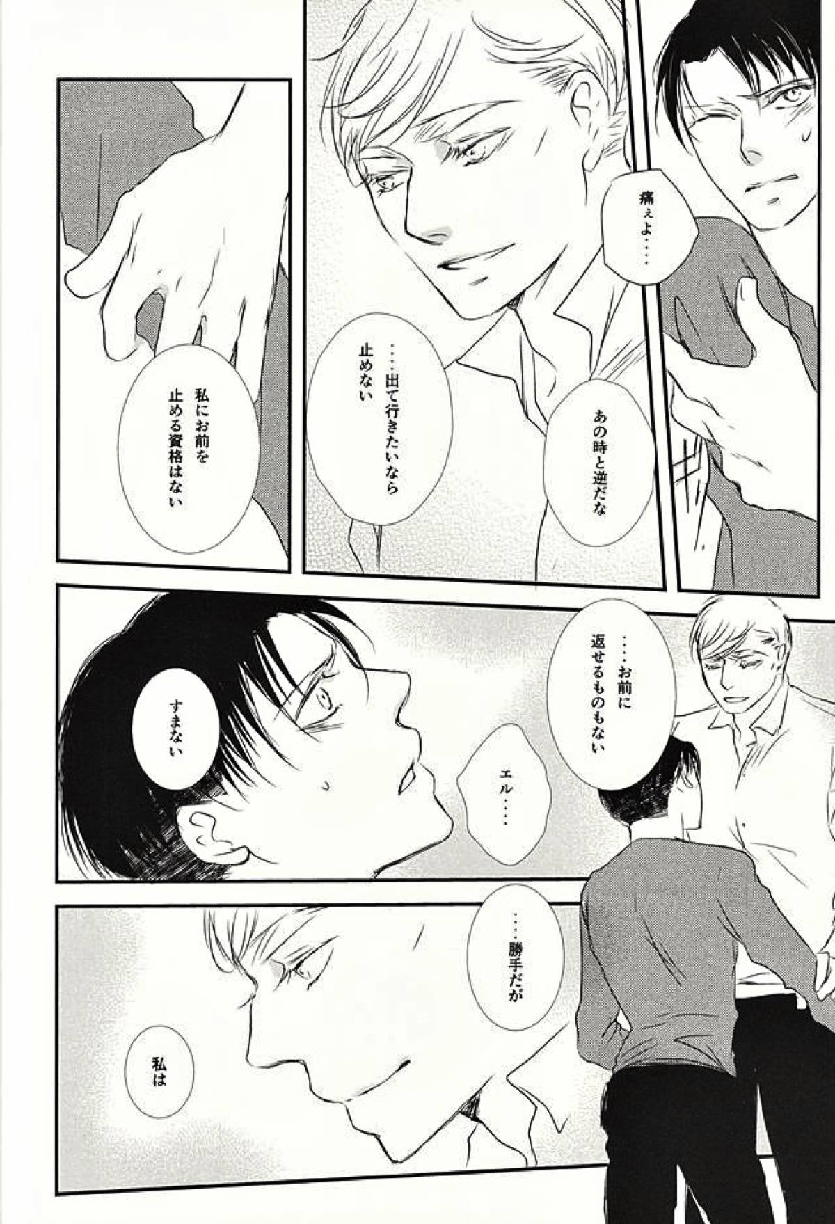 君は俺の心臓を突き刺す棘【進撃の巨人/エルリ】 page 15