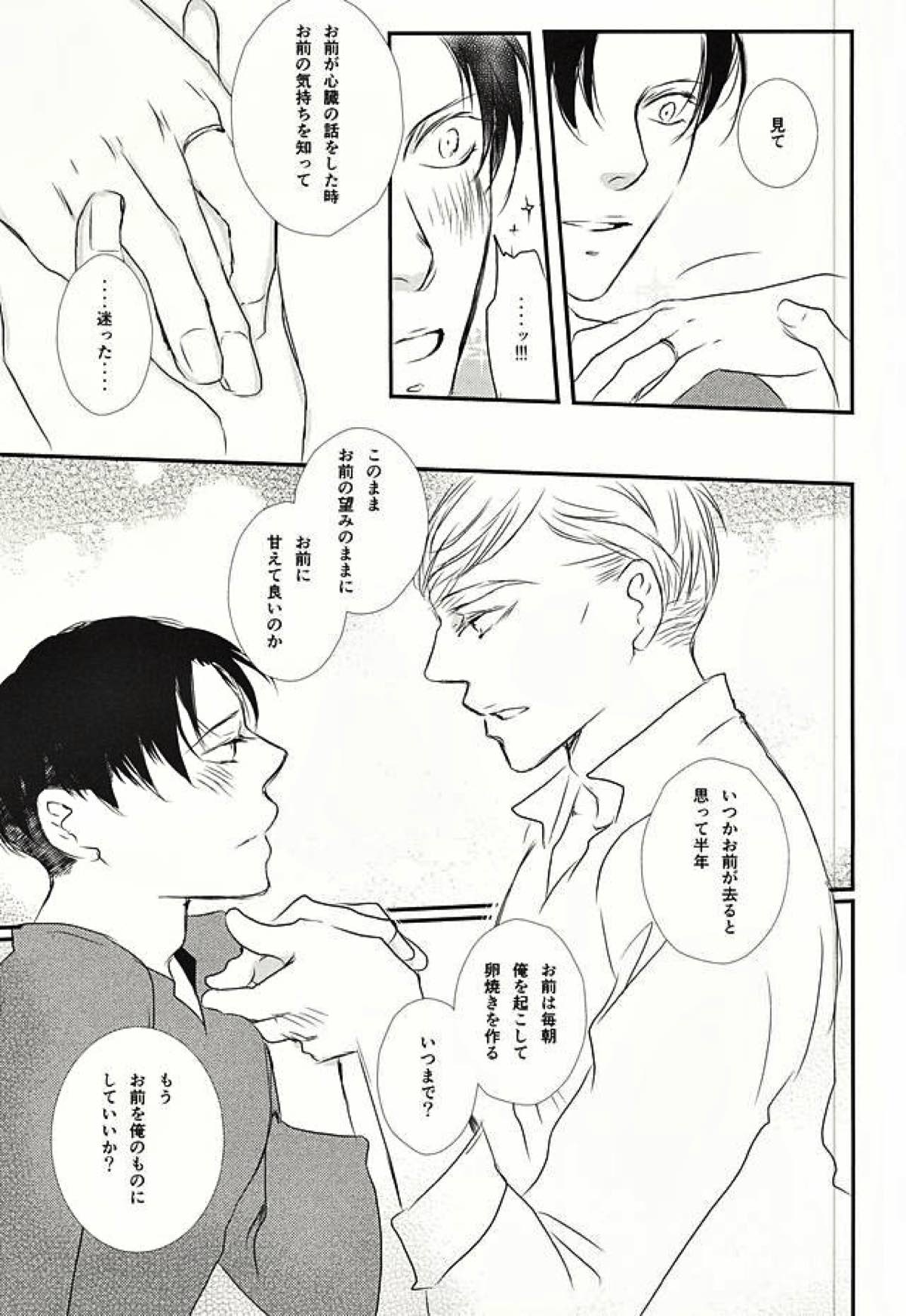 君は俺の心臓を突き刺す棘【進撃の巨人/エルリ】 page 22