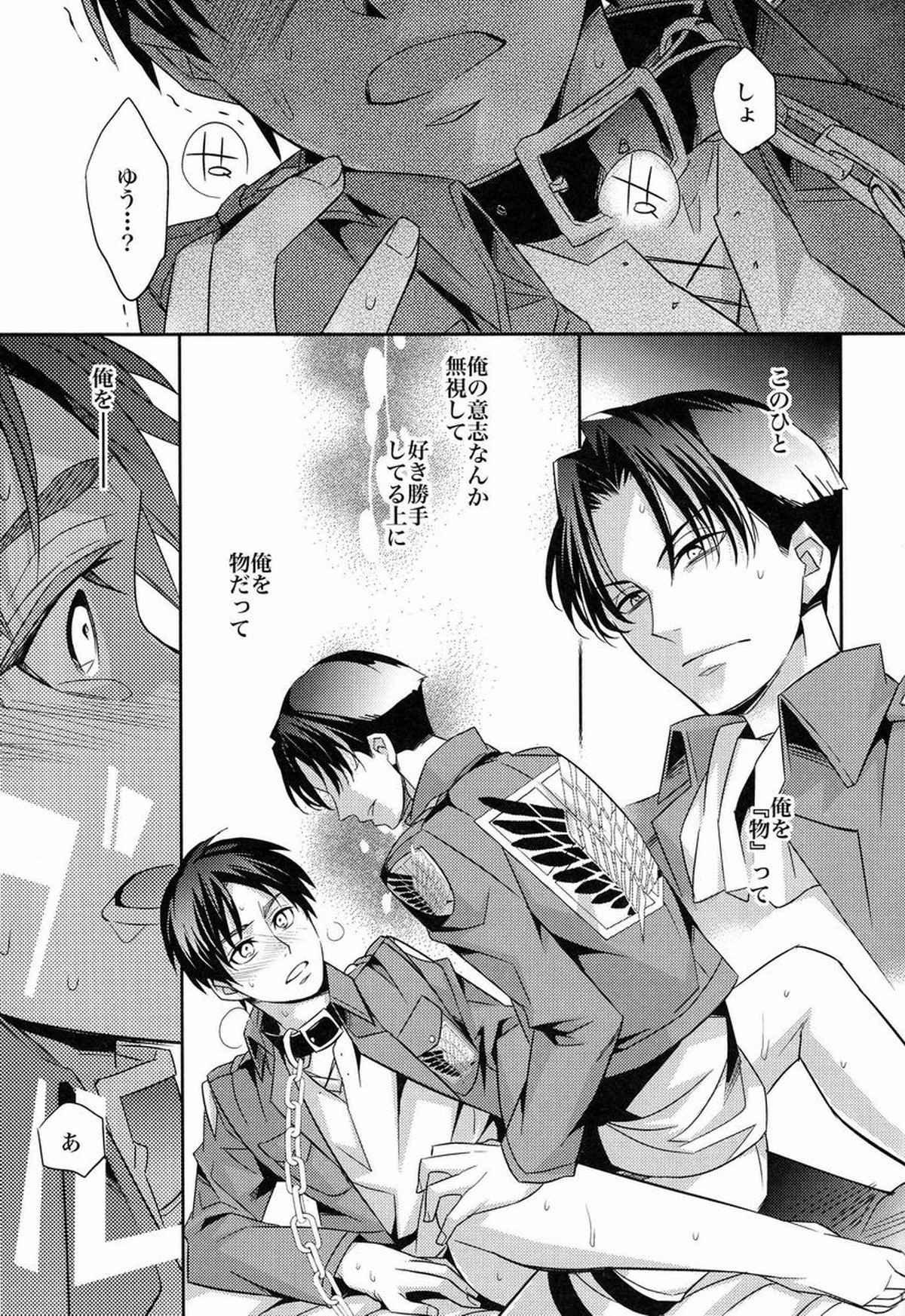 犬の悦び【進撃の巨人/リヴァエレ】 page 12