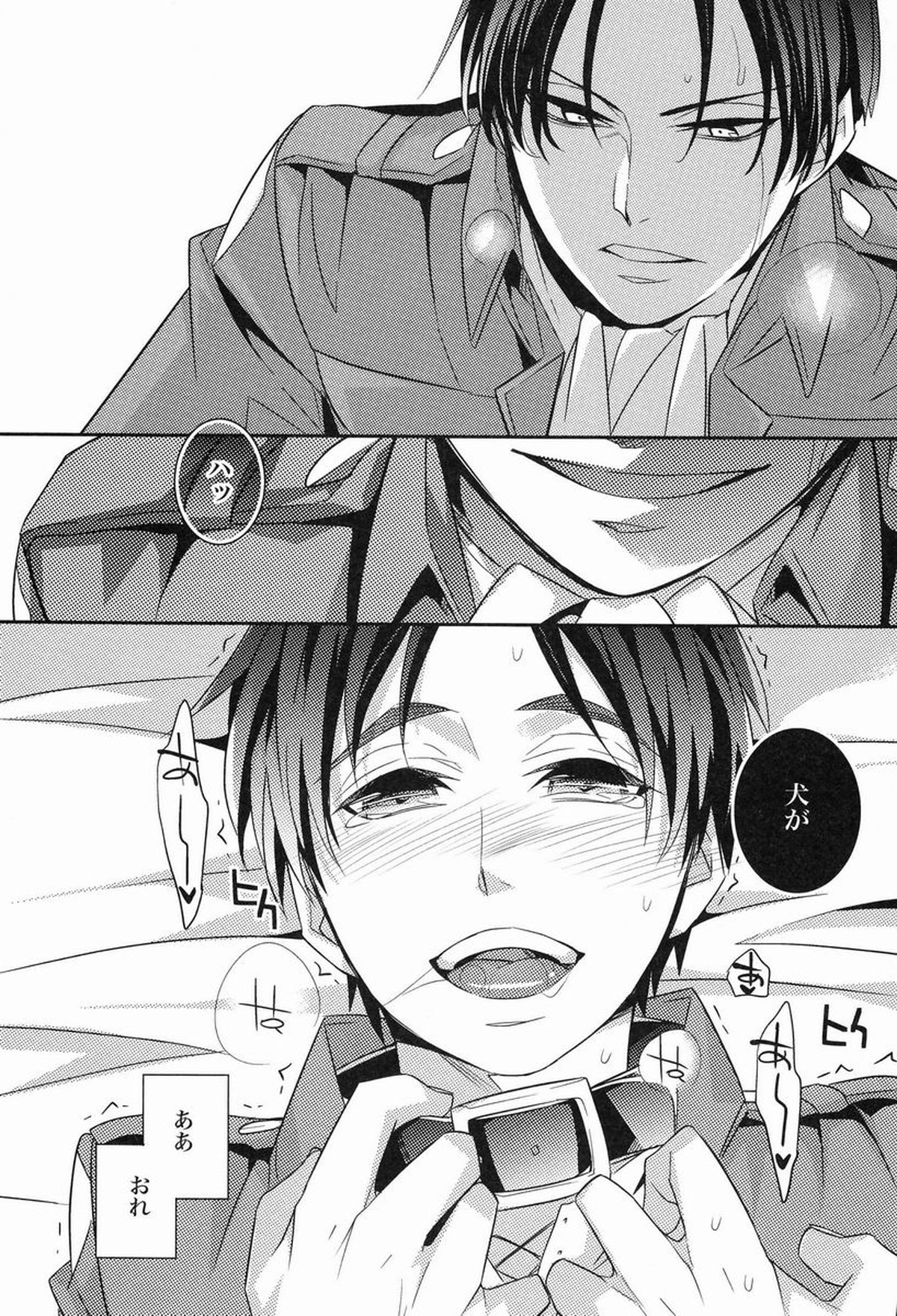 犬の悦び【進撃の巨人/リヴァエレ】 page 15