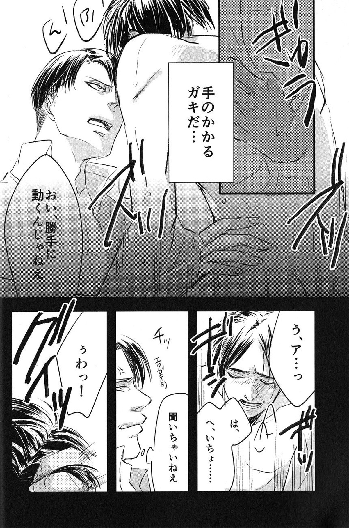 執行者の思惑【進撃の巨人/リヴァエレ】 page 11