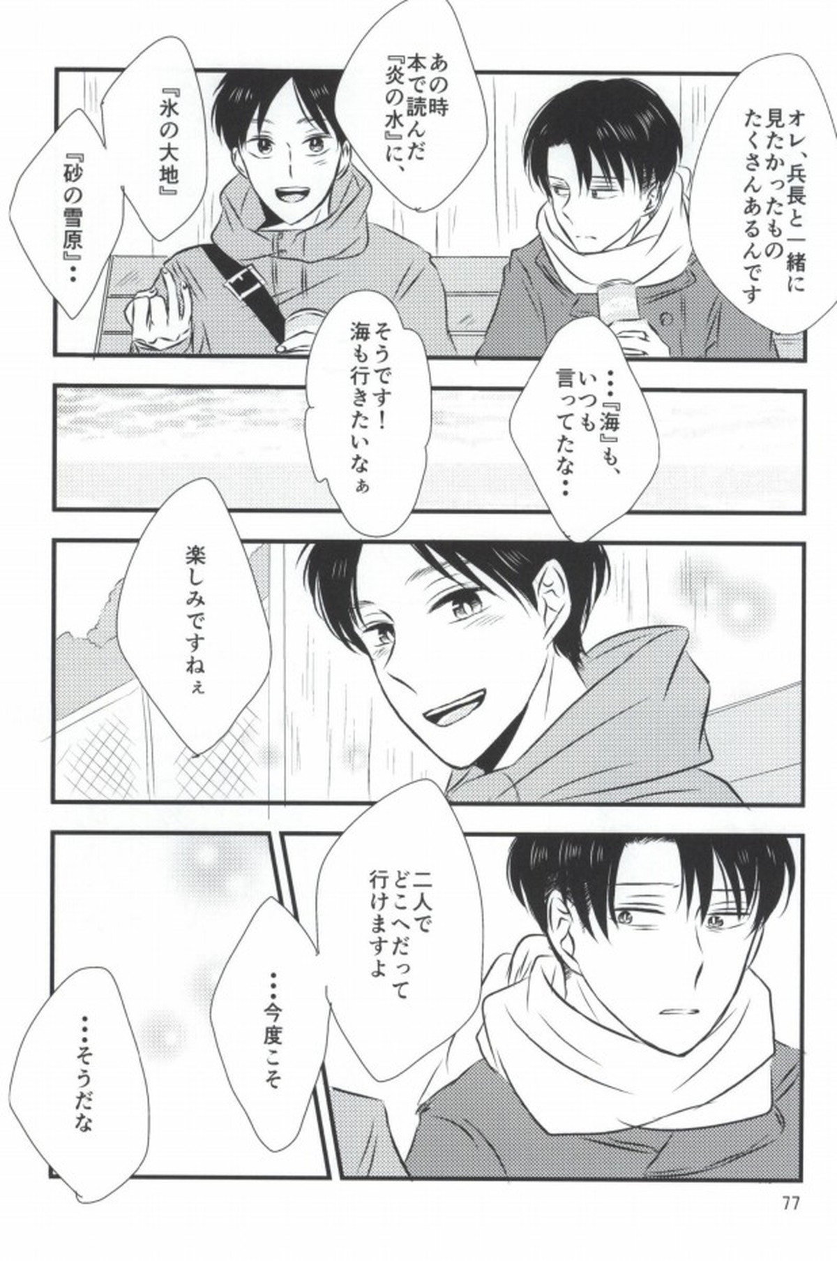 もう一度、この手を引いて【進撃の巨人/エレリ】 page 73
