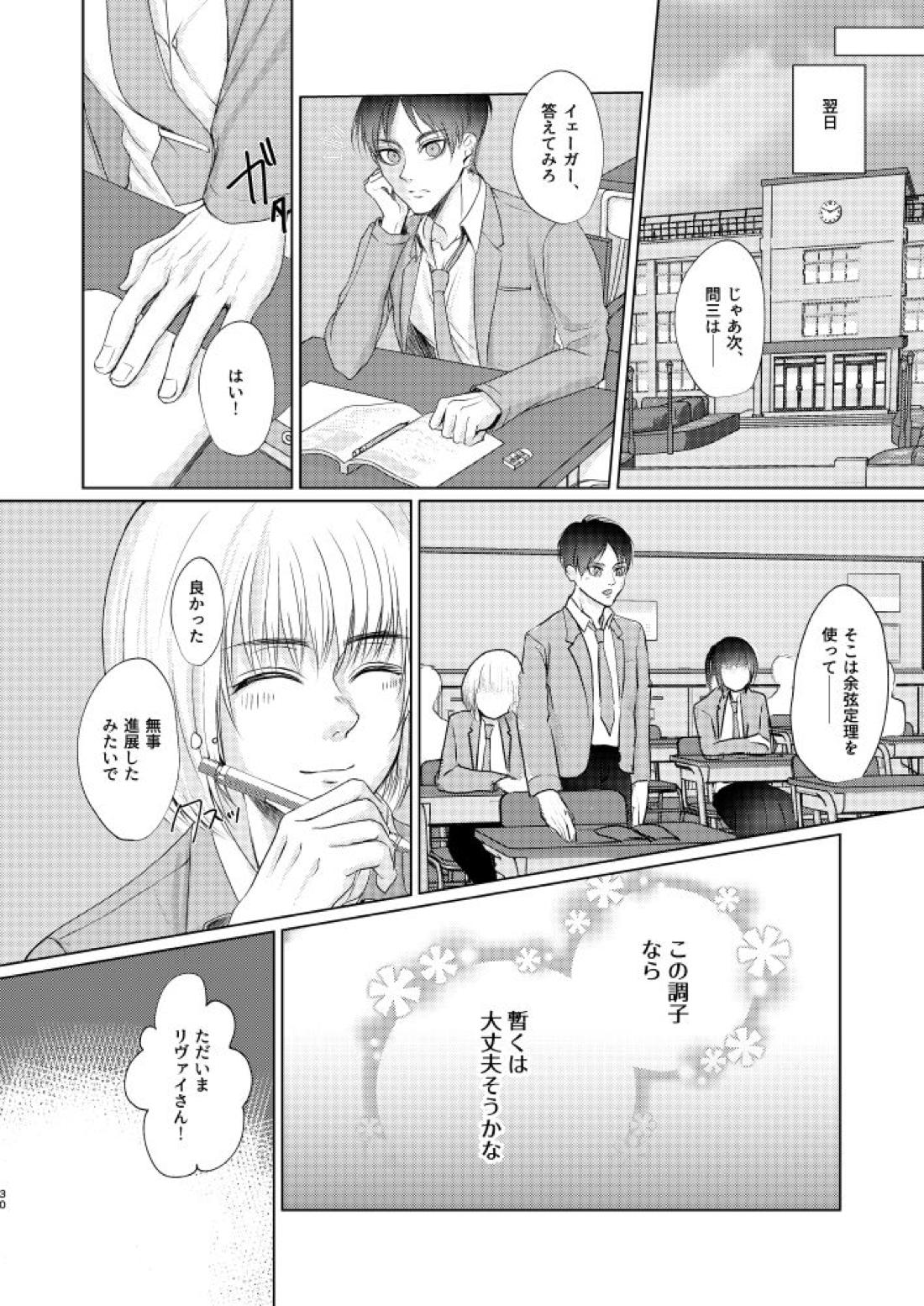 だって恋人なんだから【進撃の巨人/リヴァエレ】 page 29