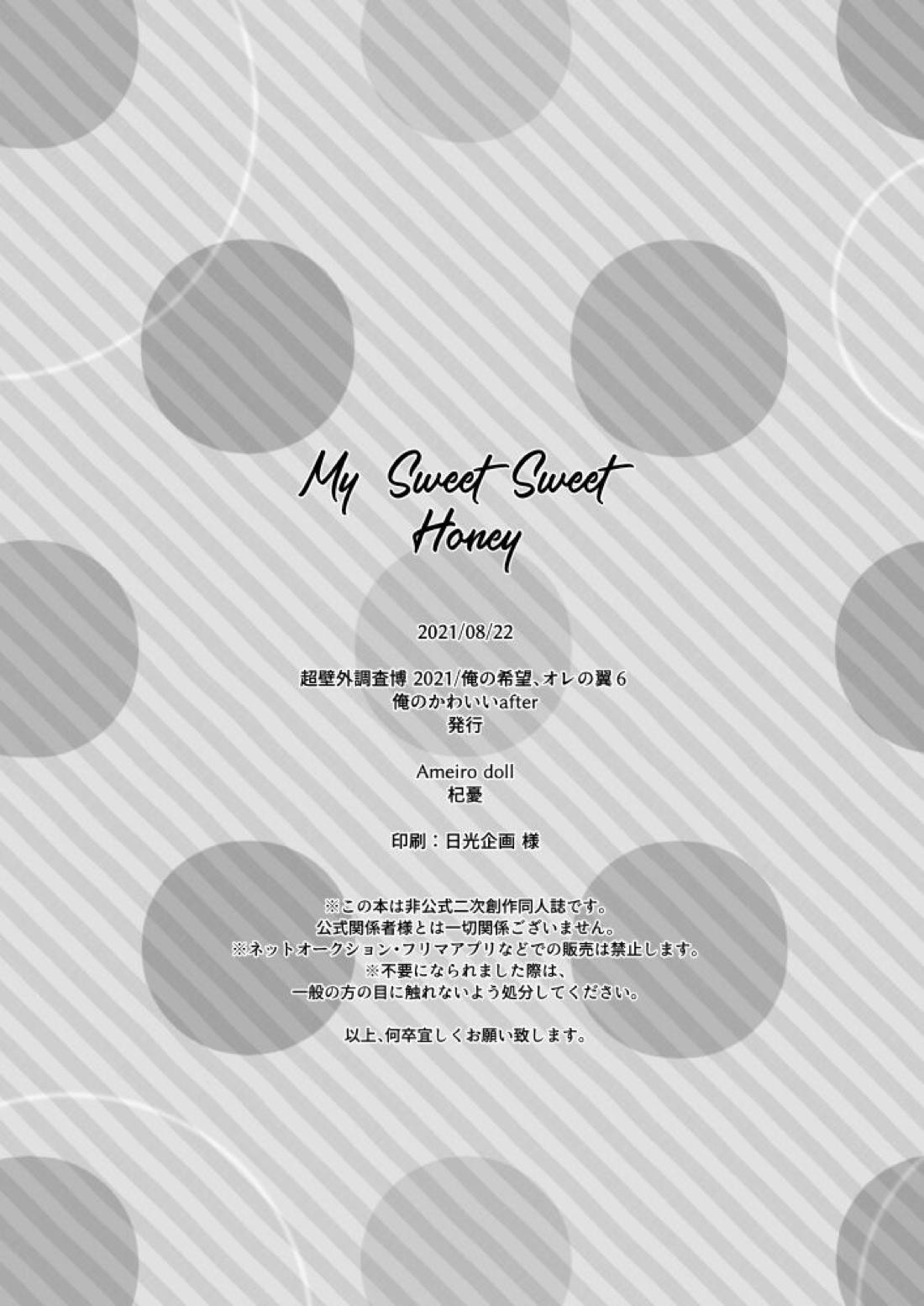My Sweet Sweet Honey【進撃の巨人/リヴァエレ】 page 29