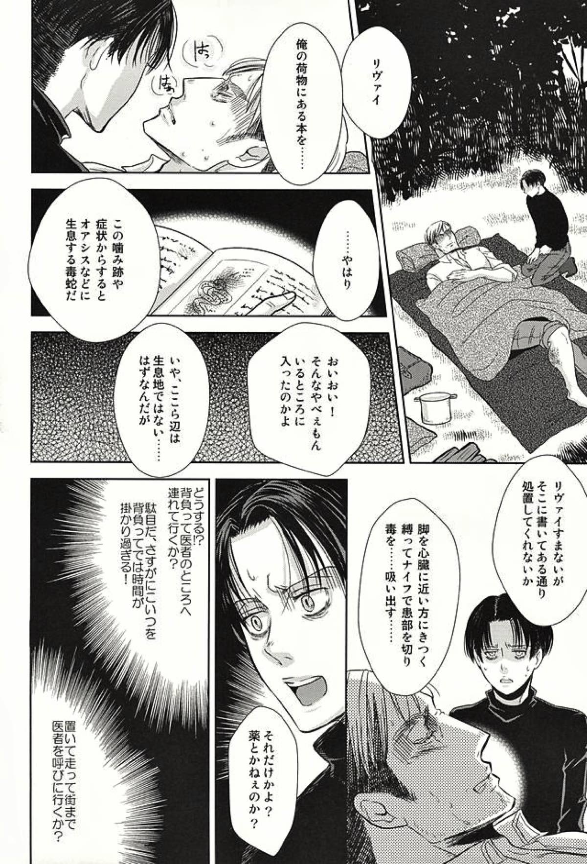 暗い海の森で【進撃の巨人/エルリ】 page 20