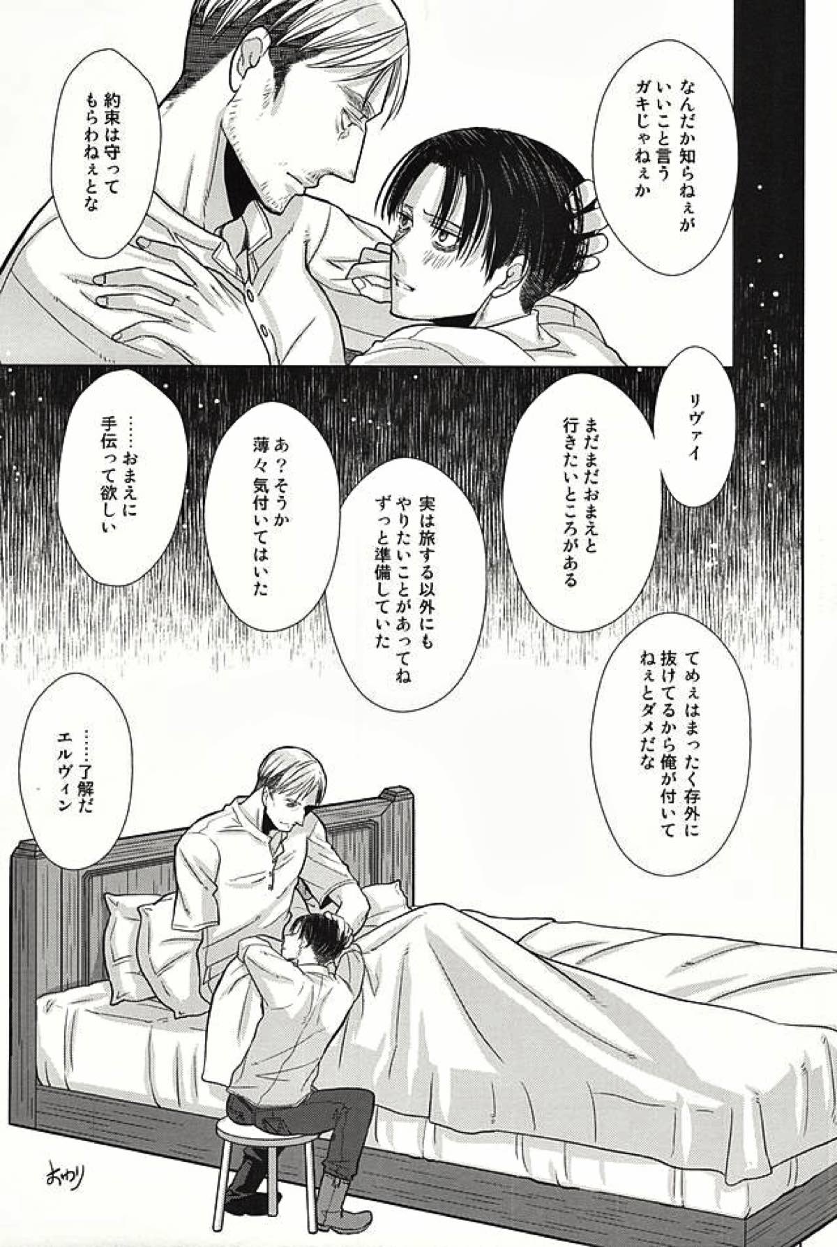 暗い海の森で【進撃の巨人/エルリ】 page 29