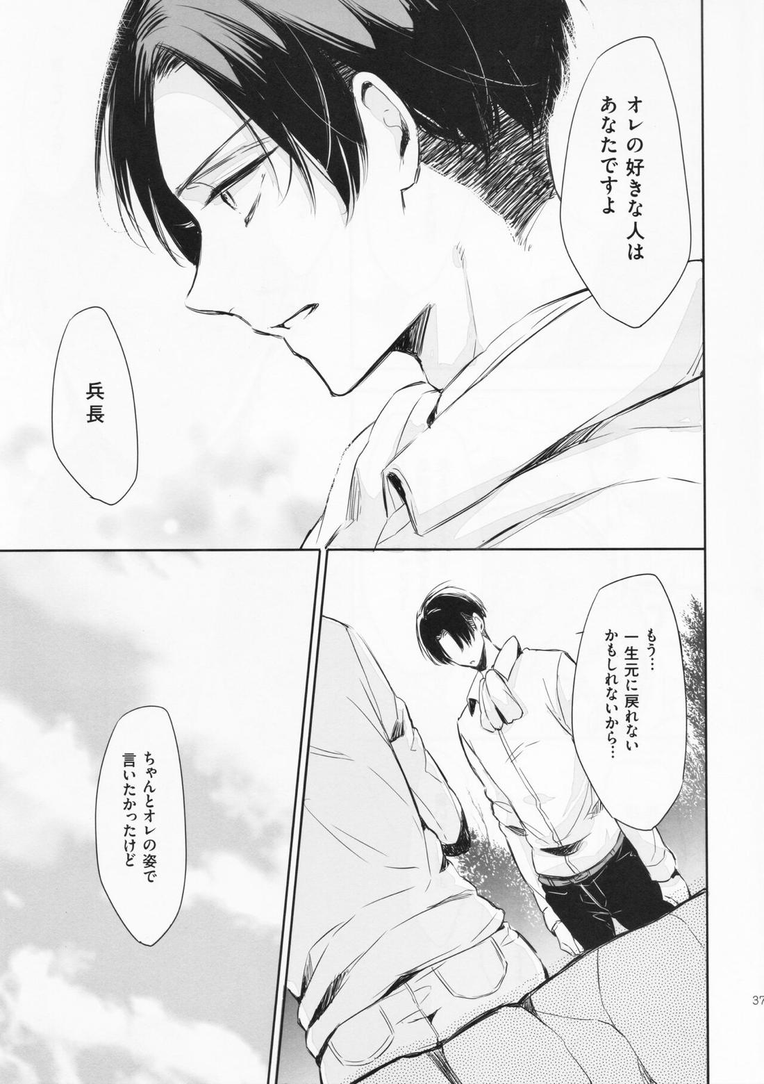 オレと兵長が入れ替わりまして。【進撃の巨人/エレリ】 page 36