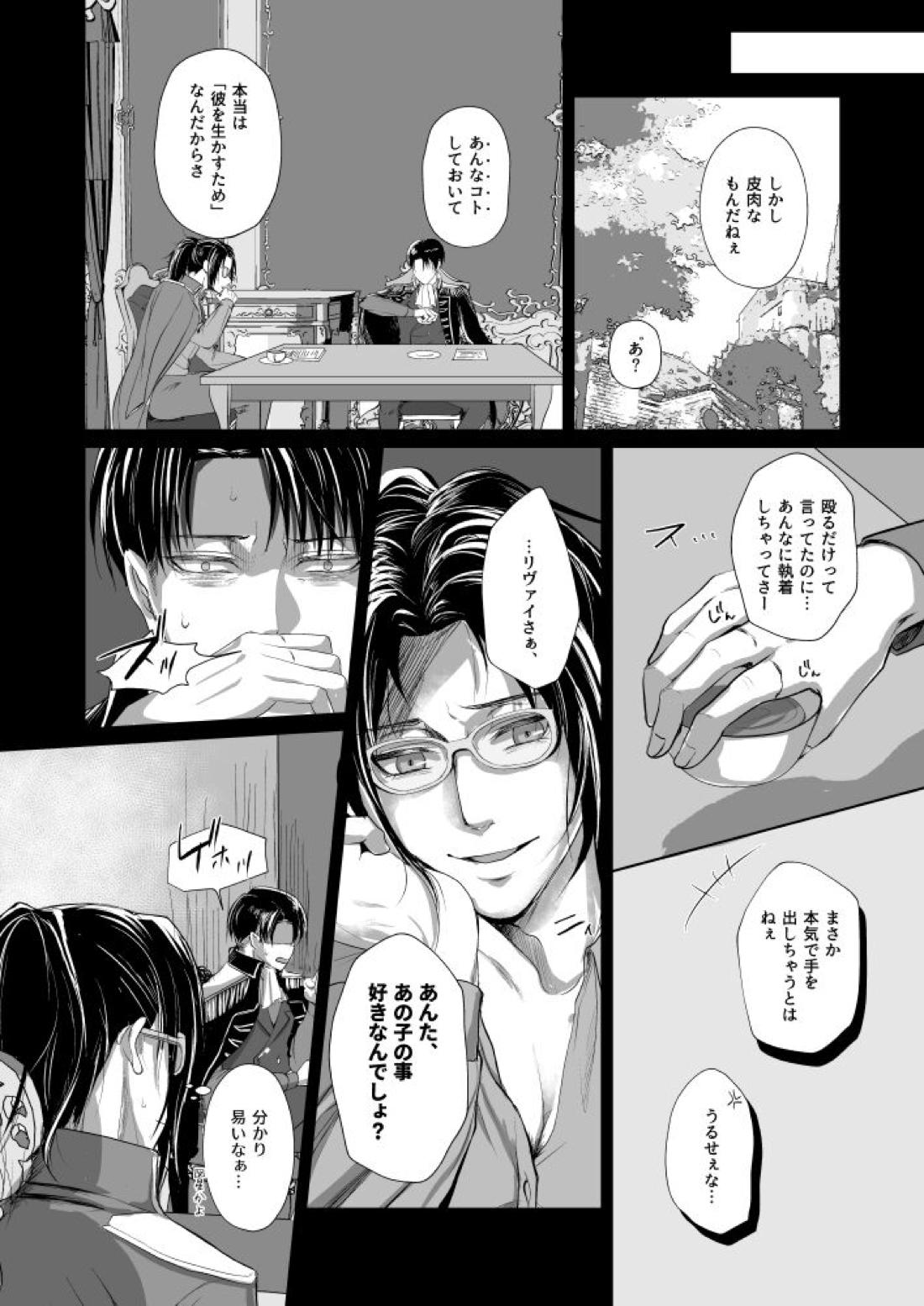 INSTINCT【進撃の巨人/リヴァエレ】 page 28