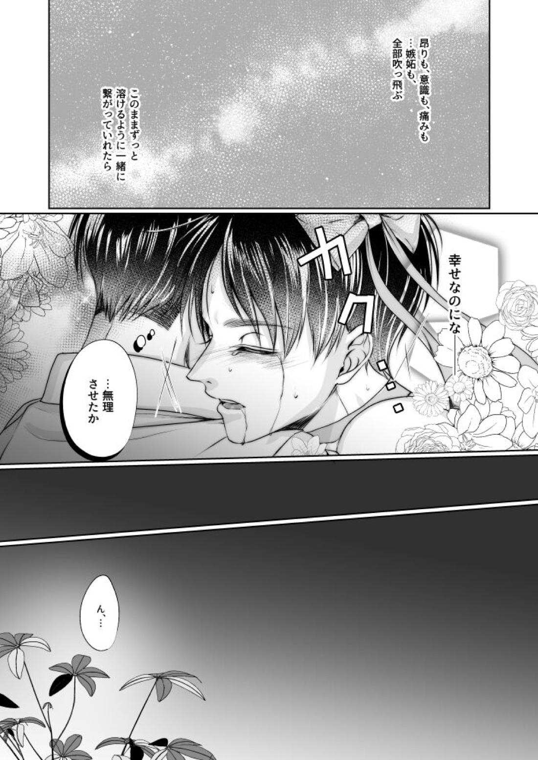 いいから黙って全部オレに××しろ！【進撃の巨人/リヴァエレ】 page 30