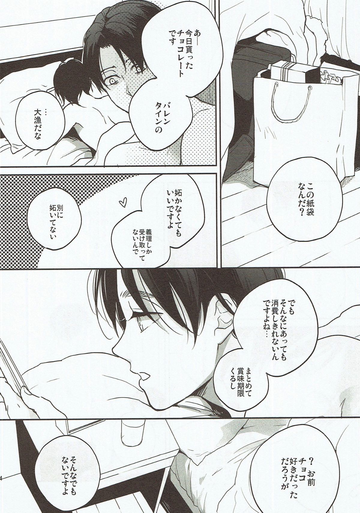 Sweet Kisses【進撃の巨人/リヴァエレ】 page 13