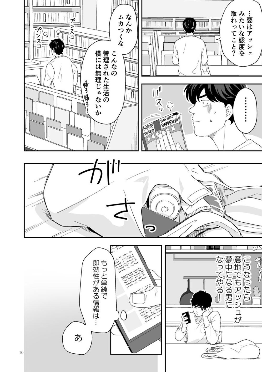 プラスマイナスゼロ【BANANA FISH/アッシュ×英二】 page 11