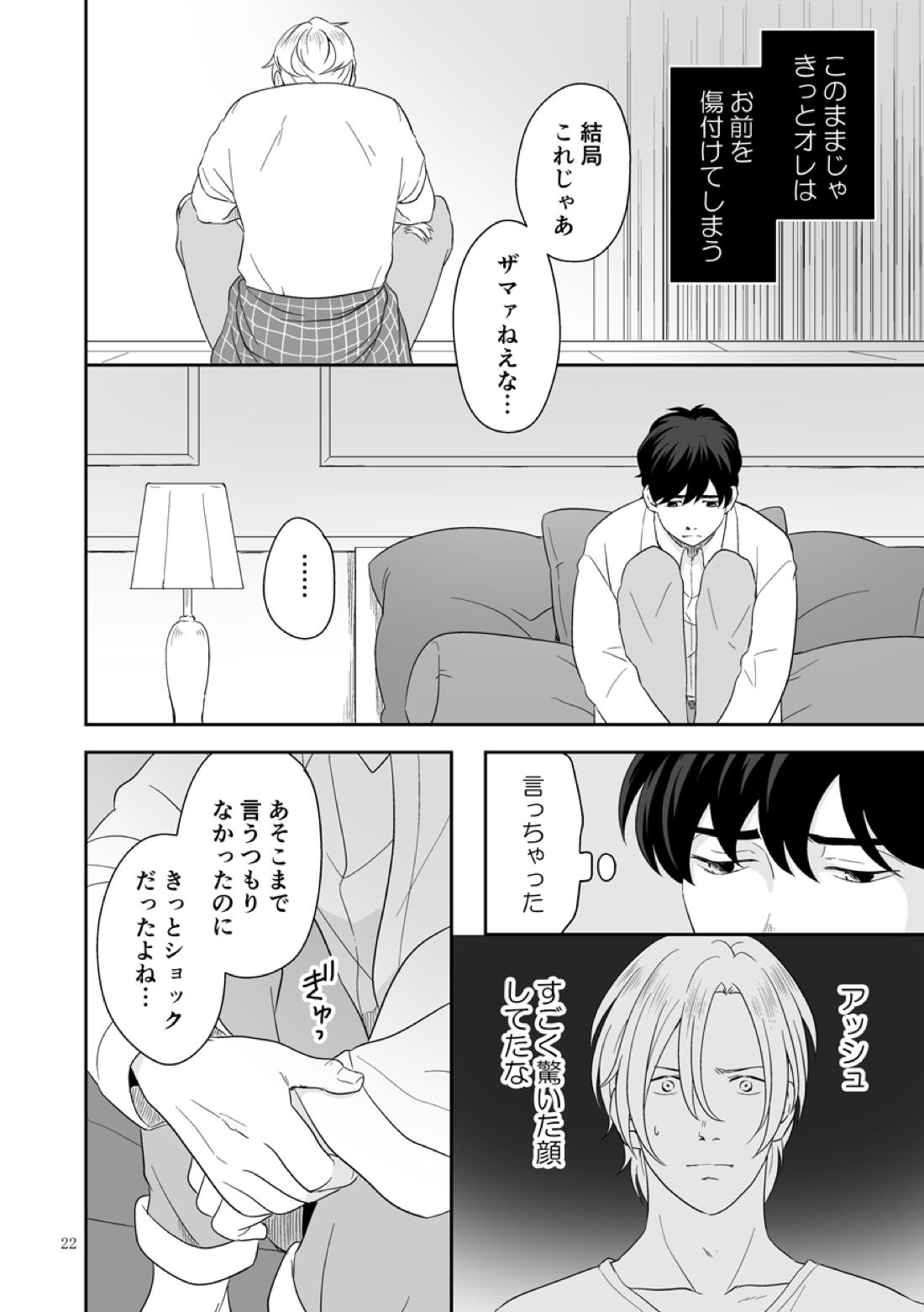 プラスマイナスゼロ【BANANA FISH/アッシュ×英二】 page 23