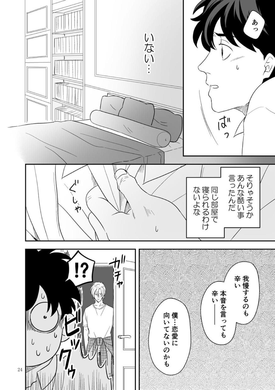 プラスマイナスゼロ【BANANA FISH/アッシュ×英二】 page 25