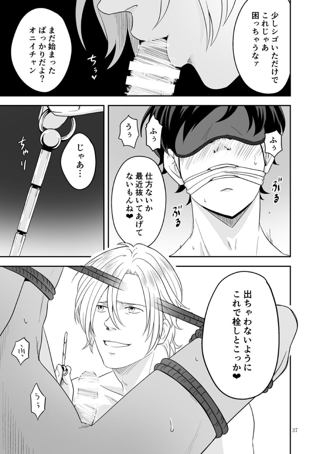 プラスマイナスゼロ【BANANA FISH/アッシュ×英二】 page 38