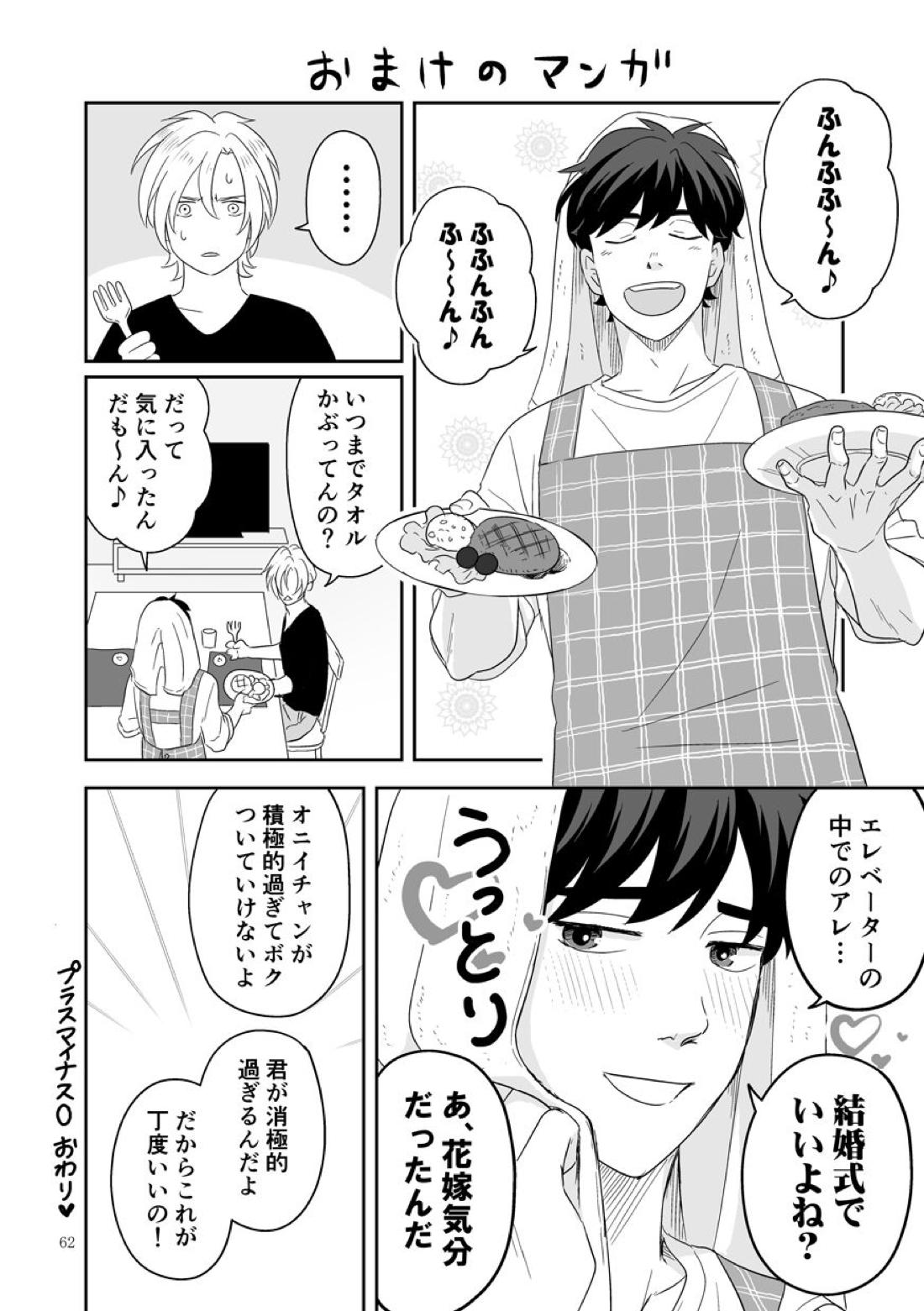 プラスマイナスゼロ【BANANA FISH/アッシュ×英二】 page 63