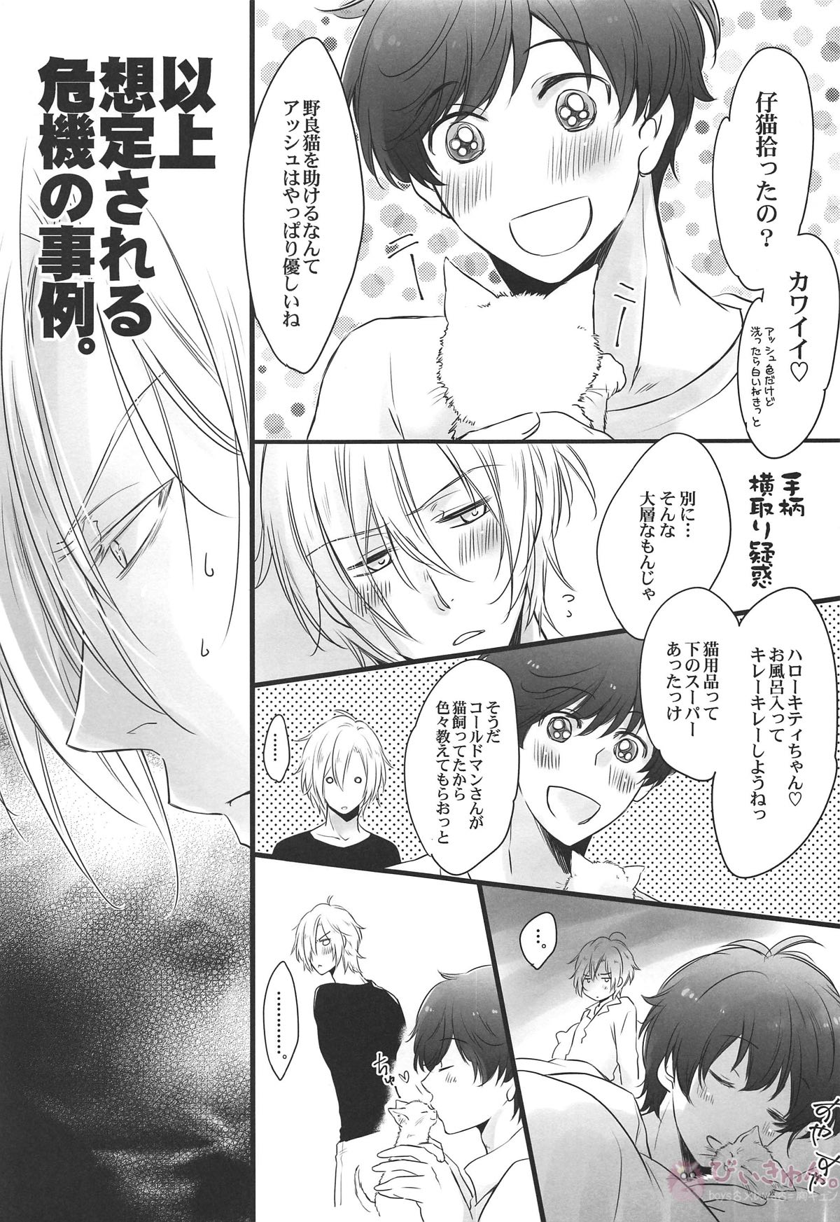 彼と僕の存在理由【BANANA FISH/アッシュ×英二】 page 22