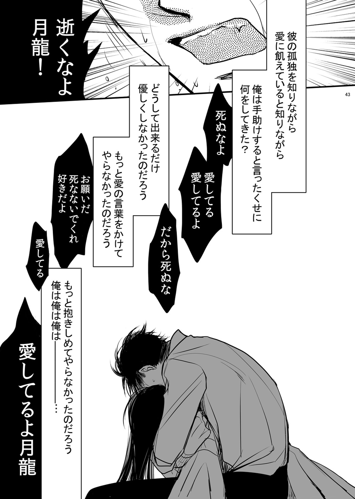 ドラゴンロードラブソングス ～竜ノ道恋愛曲集～【BANANA FISH/シン李】 page 43