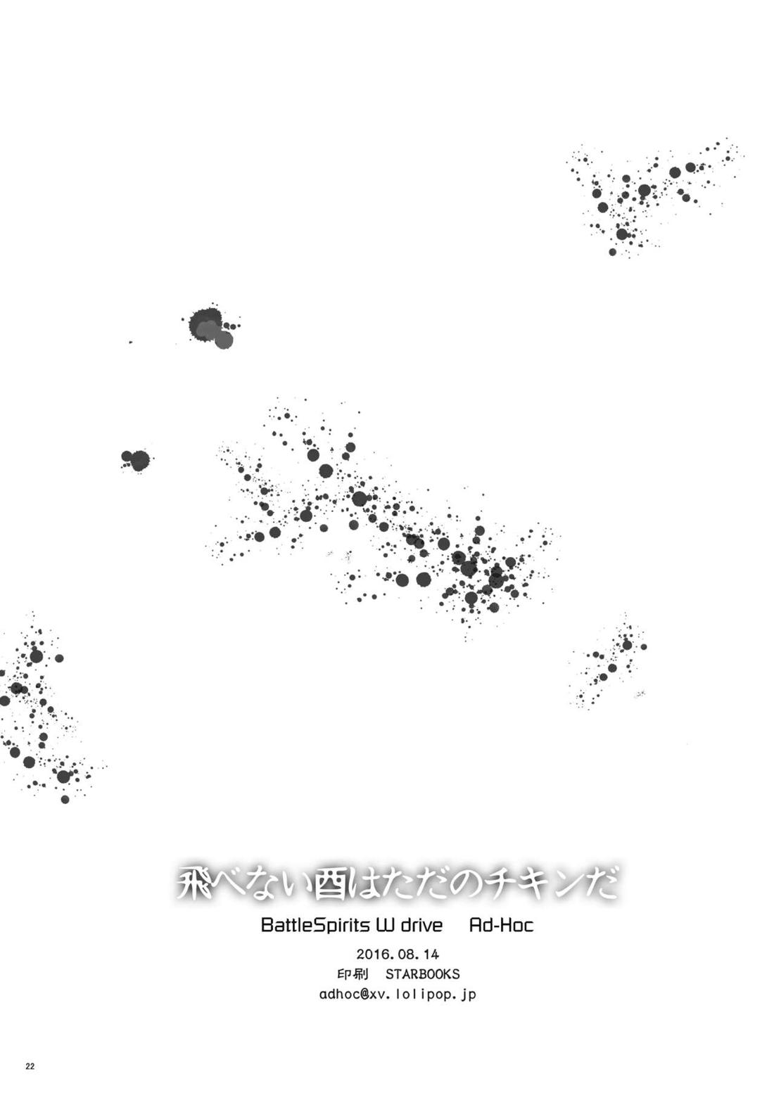 飛べない酉はただのチキンだ【バトルスピリッツ/モブ×ヨク】 page 21