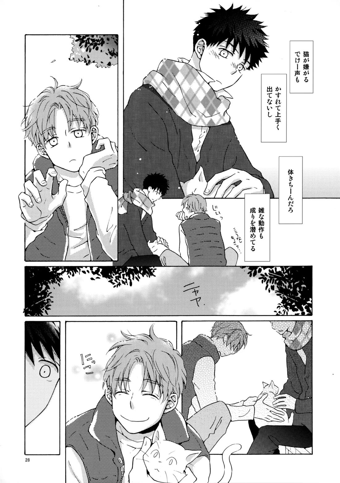 オレとアイツのスキマの猫【おおきく振りかぶって/水アベ】 page 27