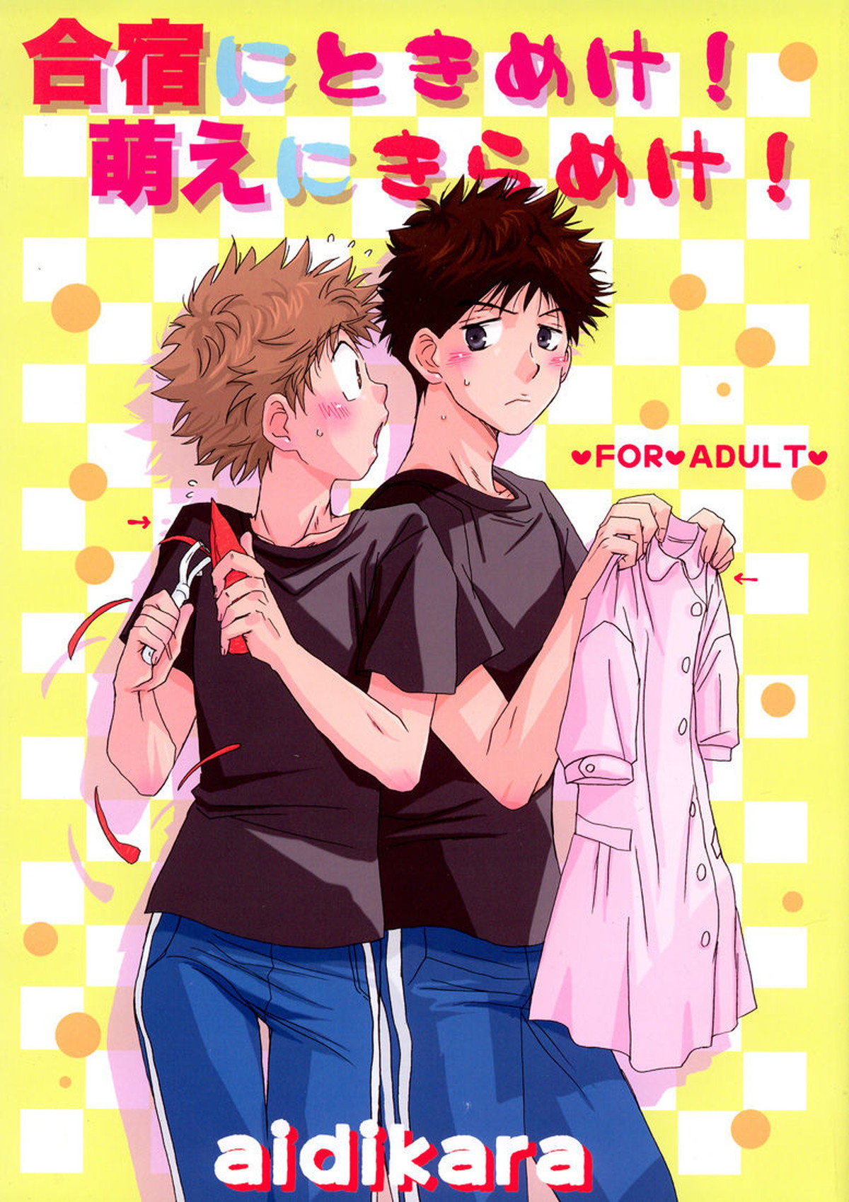 Recommended BL manga "合宿にときめけ!萌えにきらめけ!【おおきく振りかぶって/アベミハ】" cover image
