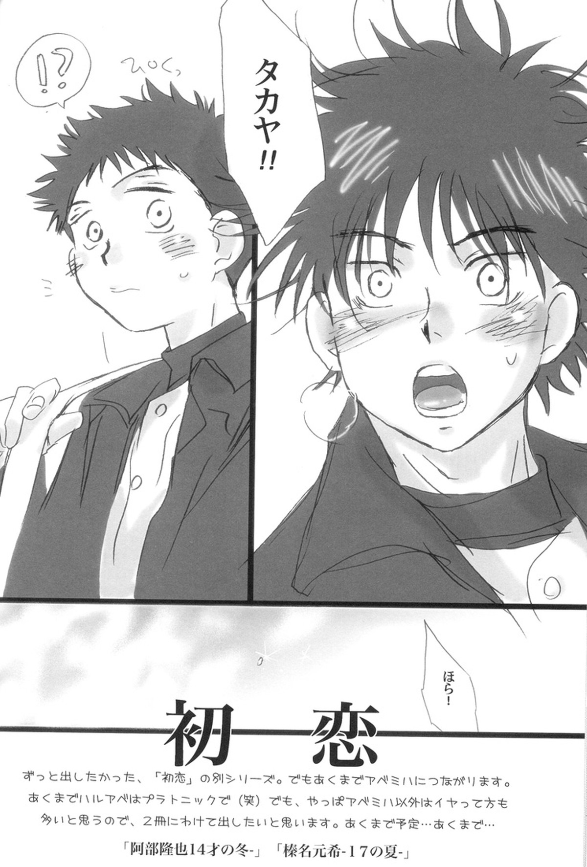 合宿にときめけ!萌えにきらめけ!【おおきく振りかぶって/アベミハ】 page 52