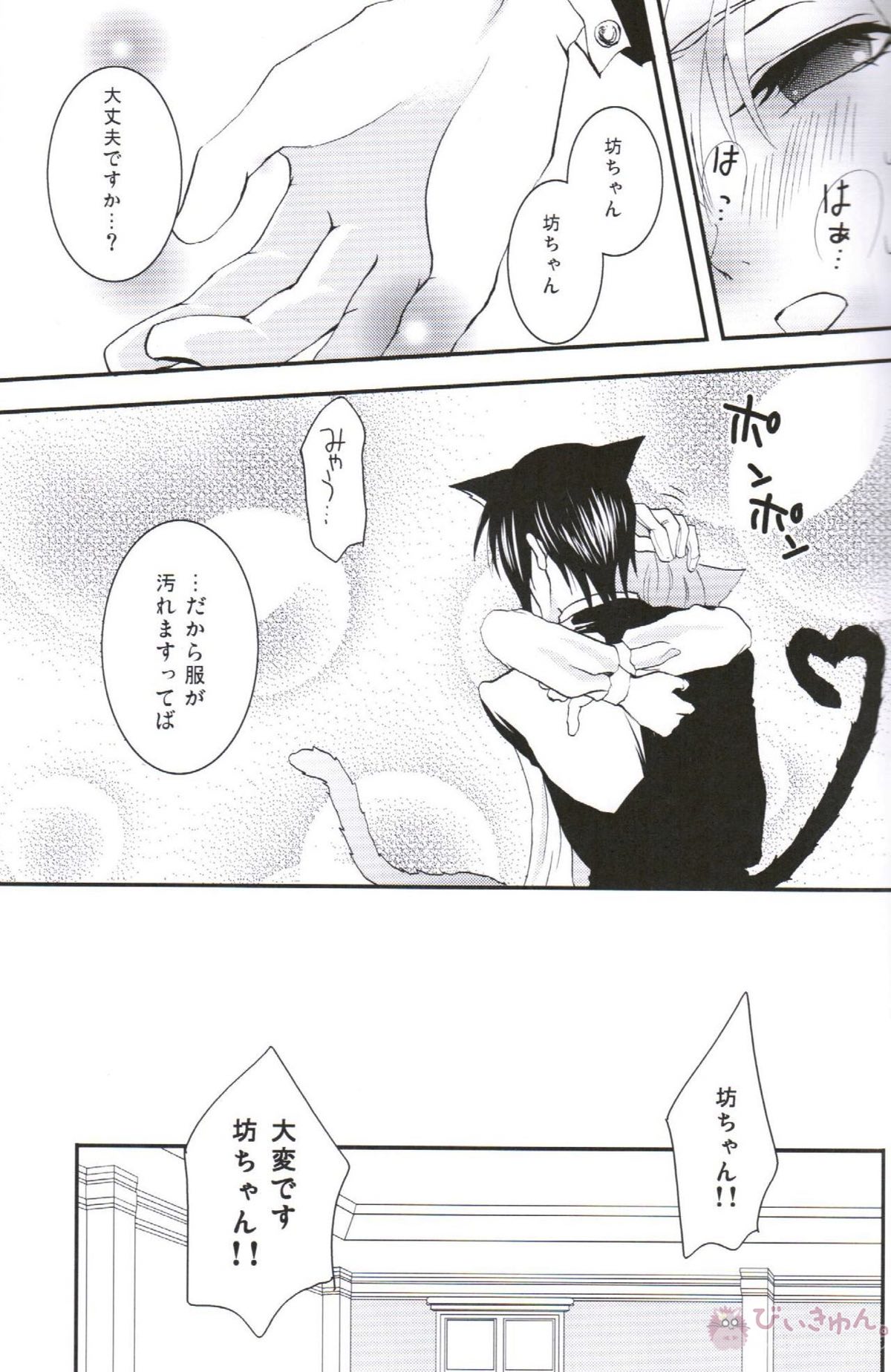 あくまでにゃんこですから【黒執事/セバシエ】 page 24