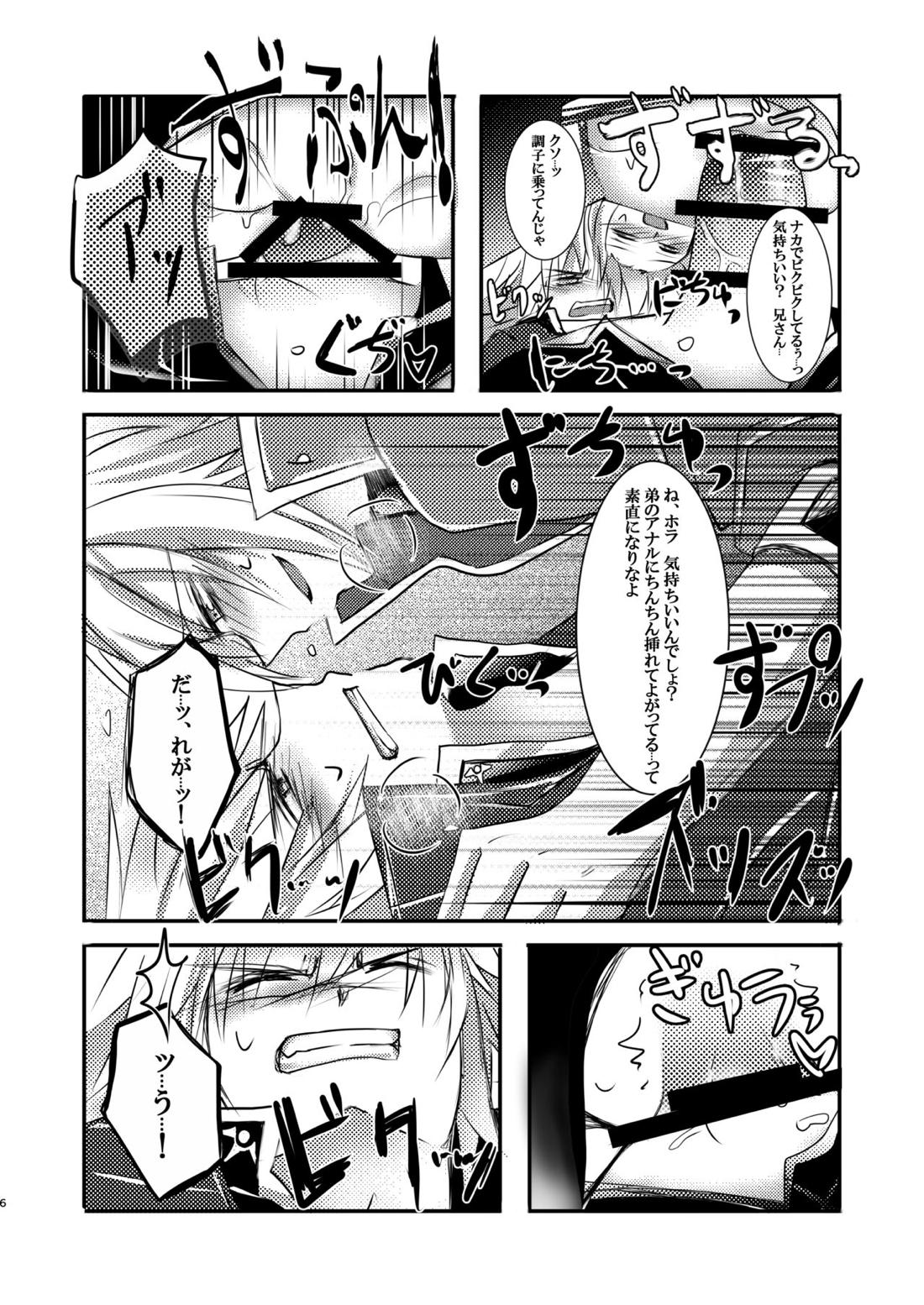僕はね、兄さんなら兄さんでさえあればそれでいいんだよ 勿論殺意だけどね。【BLAZBLUE/ラグジン】 page 27