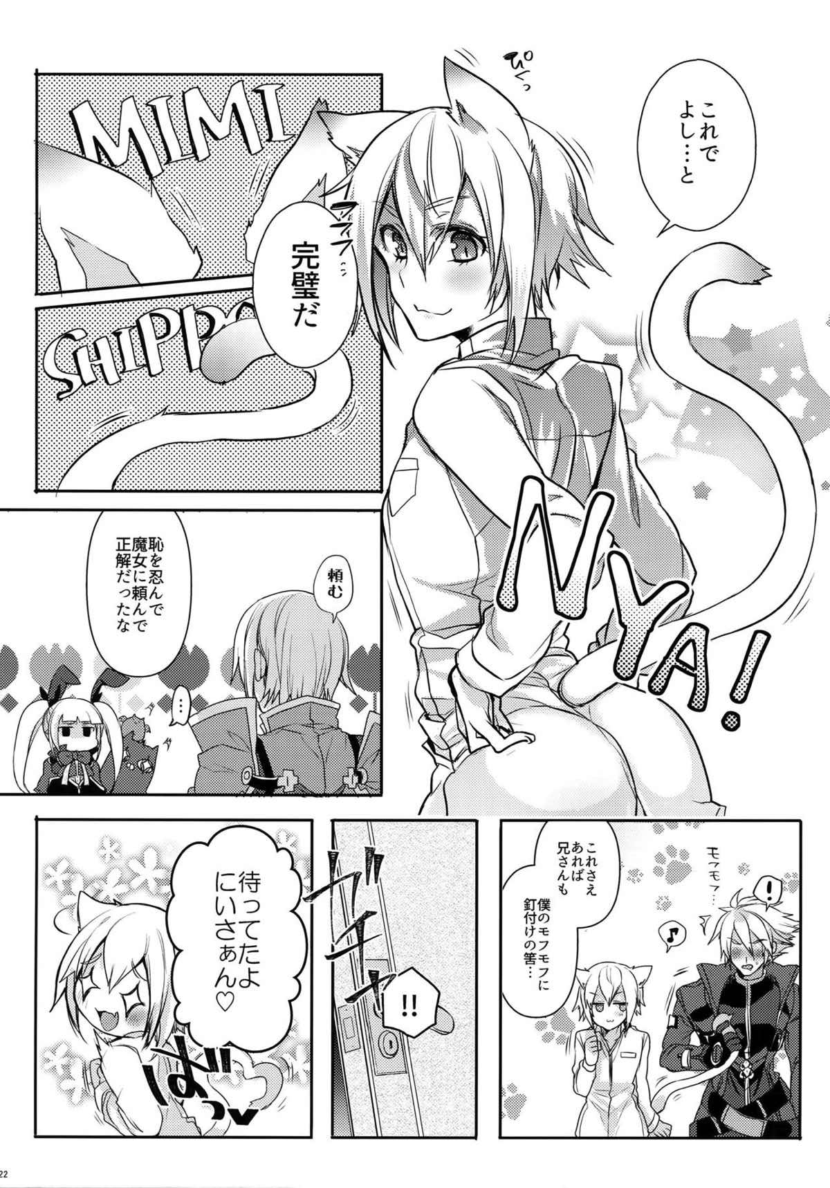 とある衛士の妄想日誌【BLAZBLUE/ラグジン】 page 23