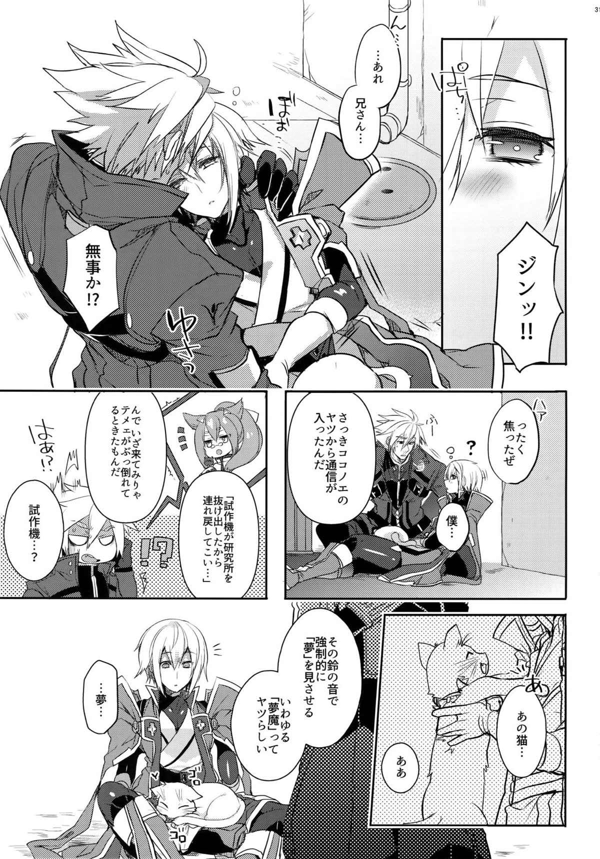 とある衛士の妄想日誌【BLAZBLUE/ラグジン】 page 32